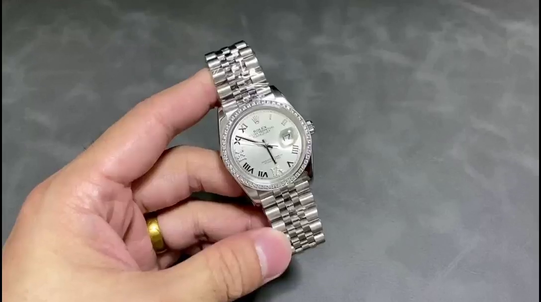Replica Rolex Datejust 36mm Stainless Steel White Roman Jubilee m126284rbr 0017 - QualitySwissReplica