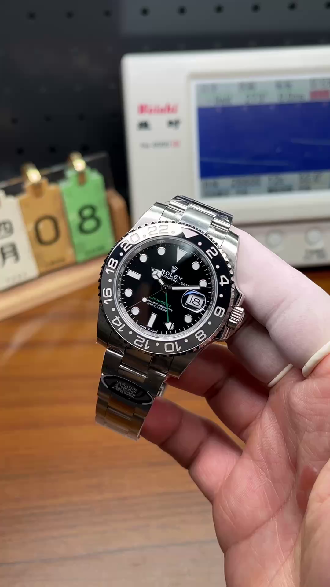 Replica Rolex GMT Master II Oystersteel M126710GRNR 0004 Automatic 40mm - QualitySwissReplica