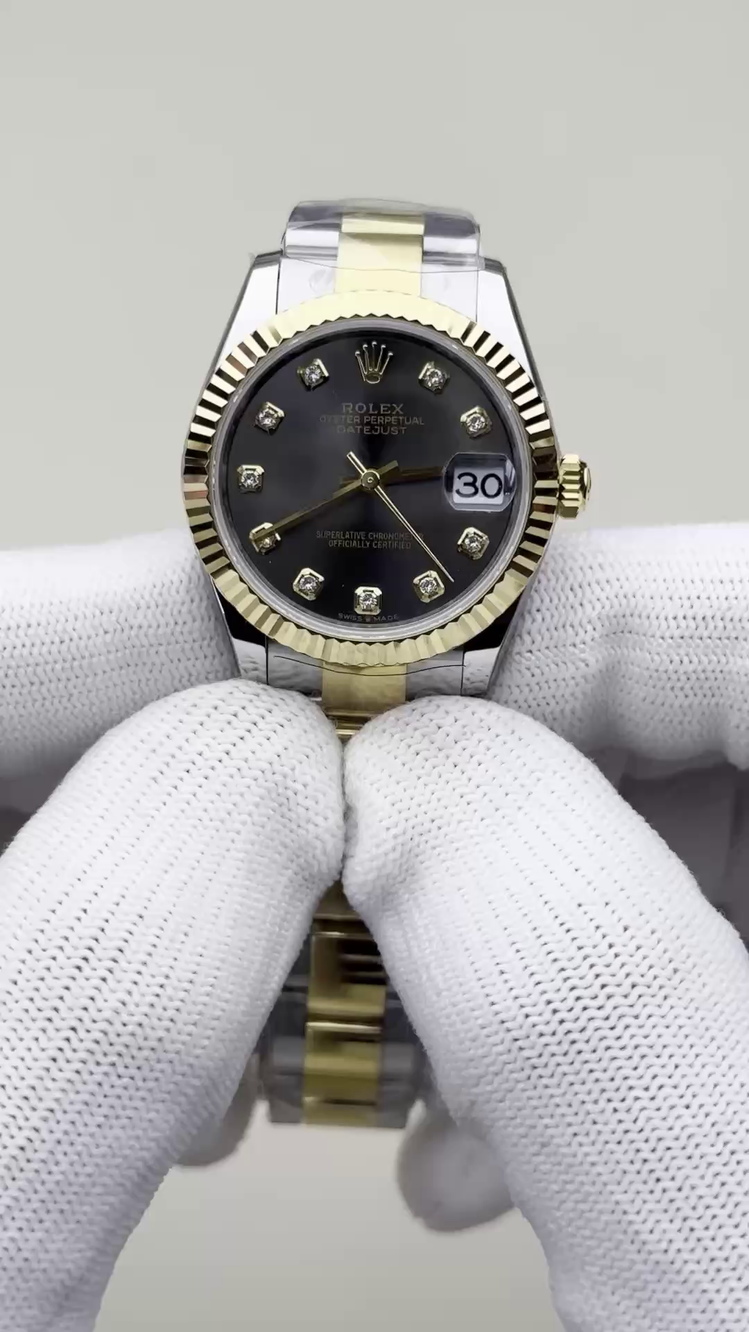 Replica Rolex Datejust 31 Automatic 278273-0021 Dark Gray Dial 1:1 Clone - QualitySwissReplica