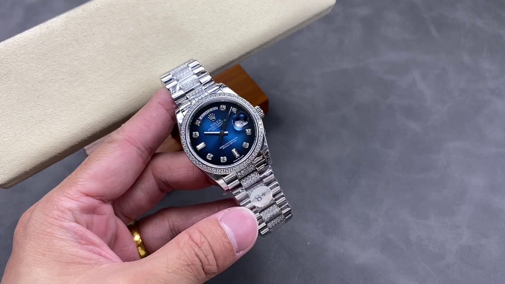 Replica Rolex Day Date 128349RBR 0016 36mm - QualitySwissReplica
