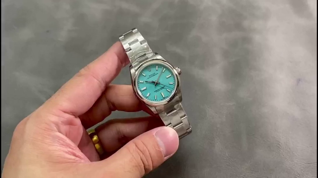 Replica Rolex Oyster Perpetual 31 Turquoise Blue Dial 277200 0007 Women's Watch - QualitySwissReplica