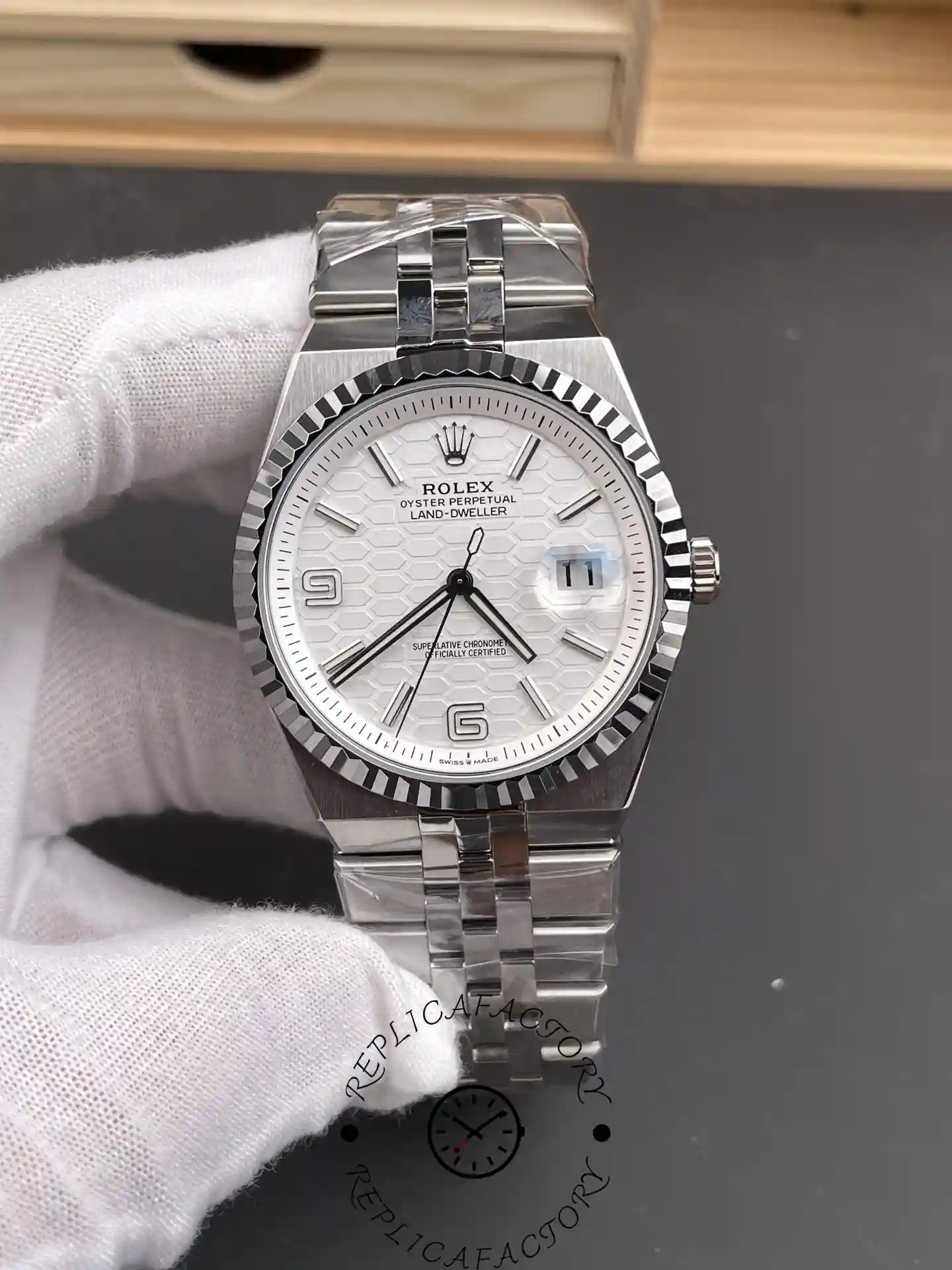 Replica 2025 Rolex Land Dweller 40 M127334 0001 - QualitySwissReplica