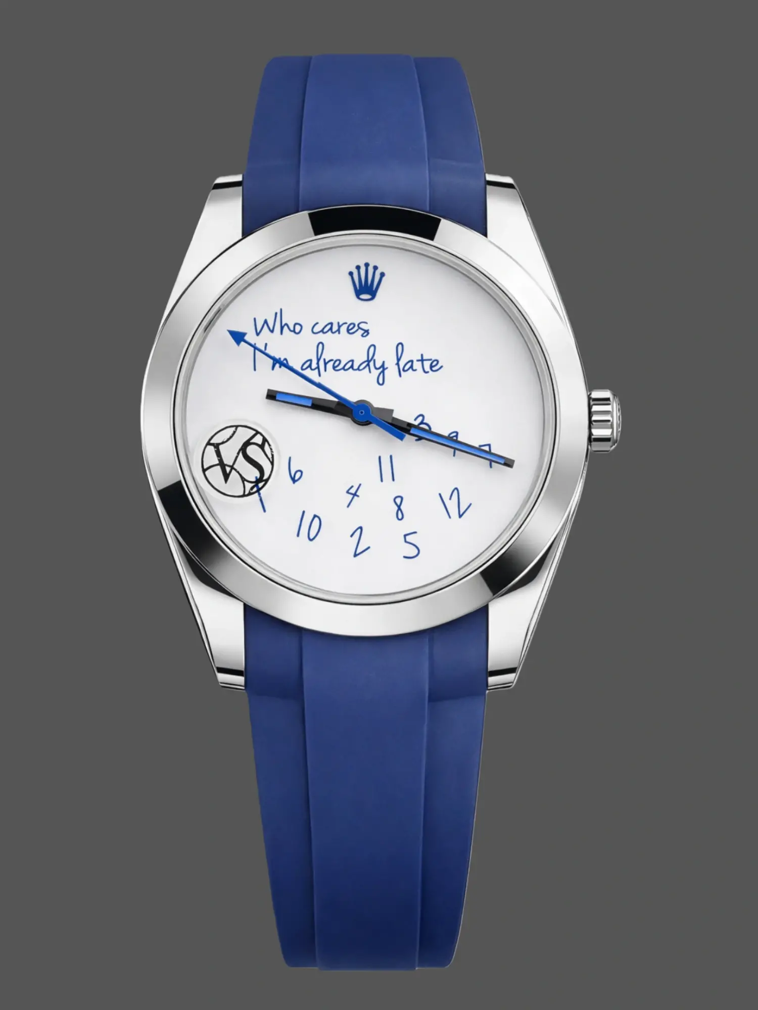 Replica 1:1 Clone Rolex Milgauss 116400 Who Cares I'm Already Late - QualitySwissReplica