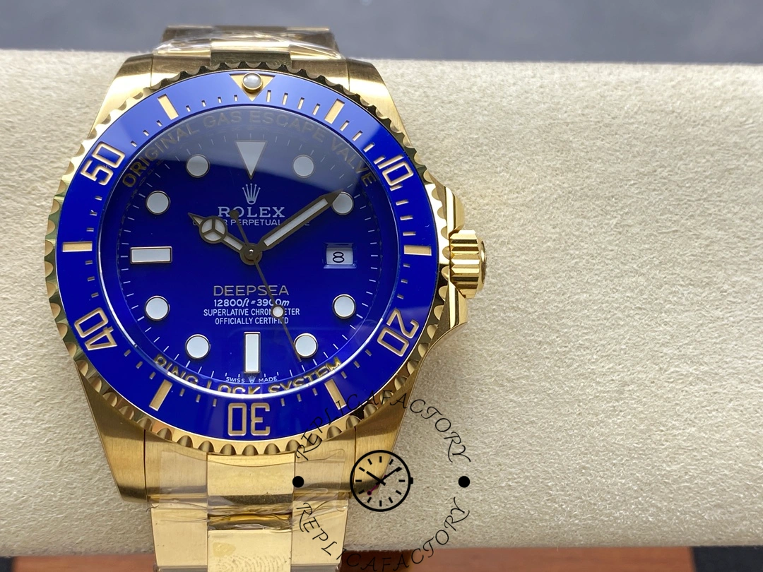 Replica Rolex New 2024 Release Deepsea Gold Blue Dial 136668LB - QualitySwissReplica
