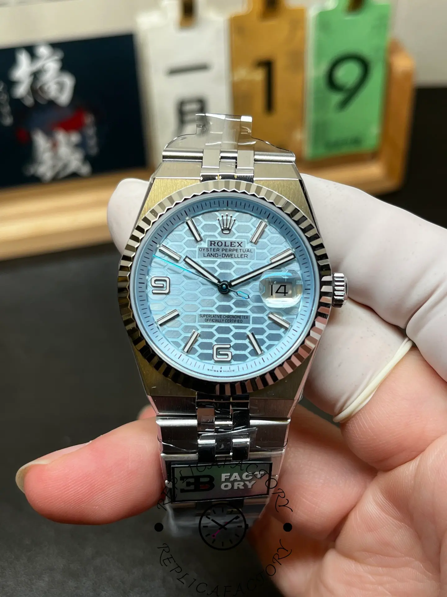 Replica 2025 Rolex Land Dweller 36 m127236 0001 Watch - QualitySwissReplica