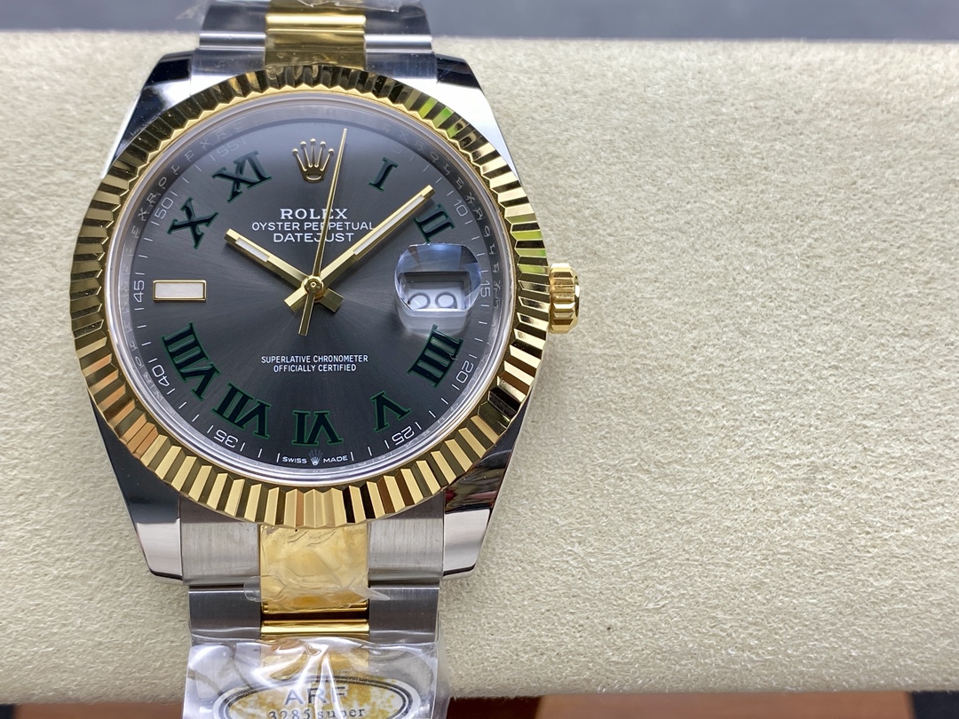 Replica Rolex Datejust 126233 0036 Slate Grey Dial 36MM Unisex Watch - QualitySwissReplica