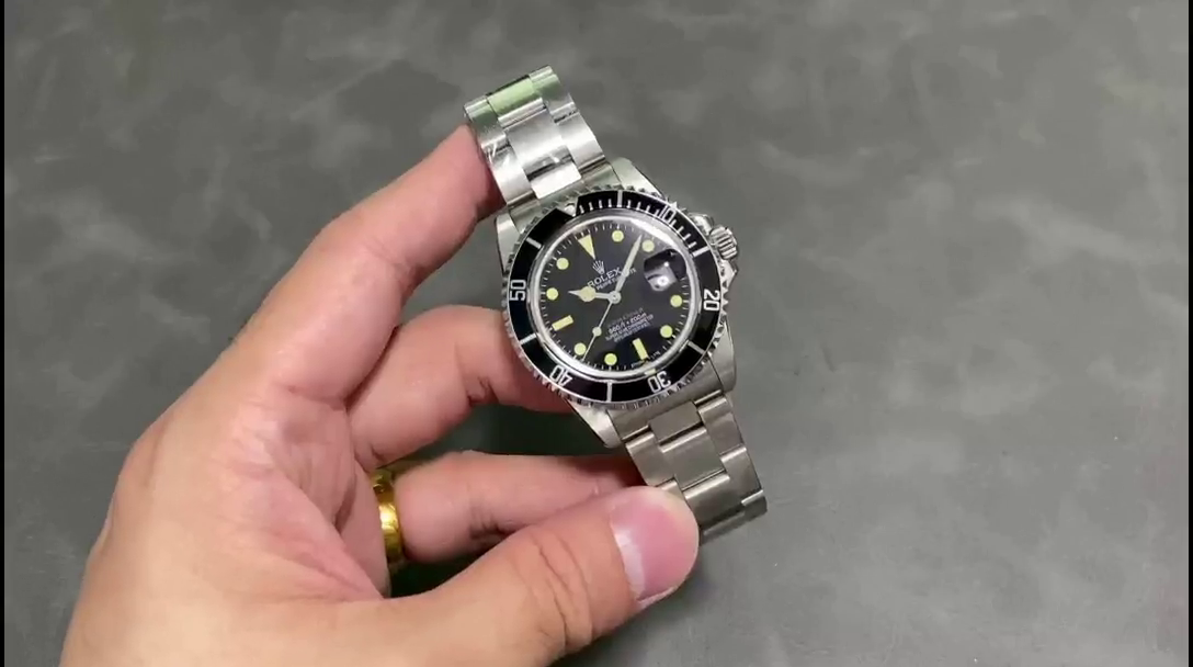 Replica Rolex Submariner 1680 Stainless Steel Case Black Dial 40mm Mens Watch - QualitySwissReplica