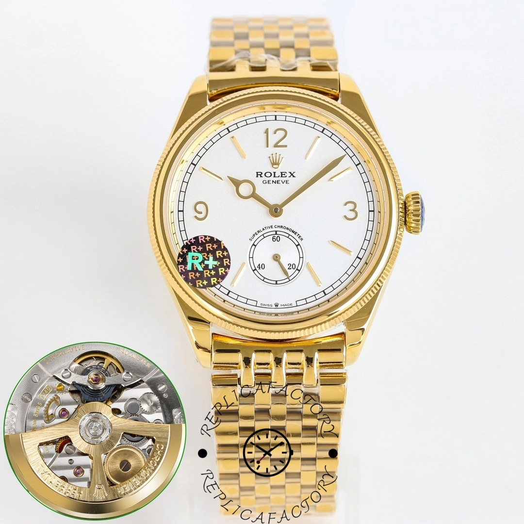 Replica 1:1 Clone Rolex 1908 M52508 0008 White Dial Settimo - QualitySwissReplica