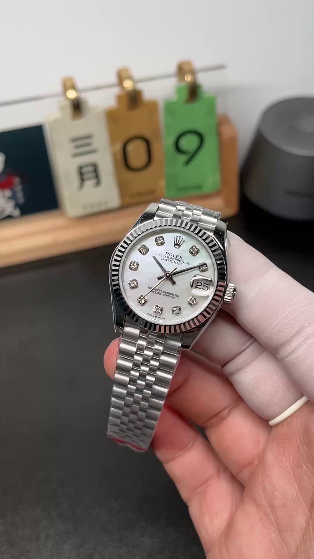 Replica Rolex Datejust 31 Steel & 18K White Gold 278274 0006 Women's Watch - QualitySwissReplica