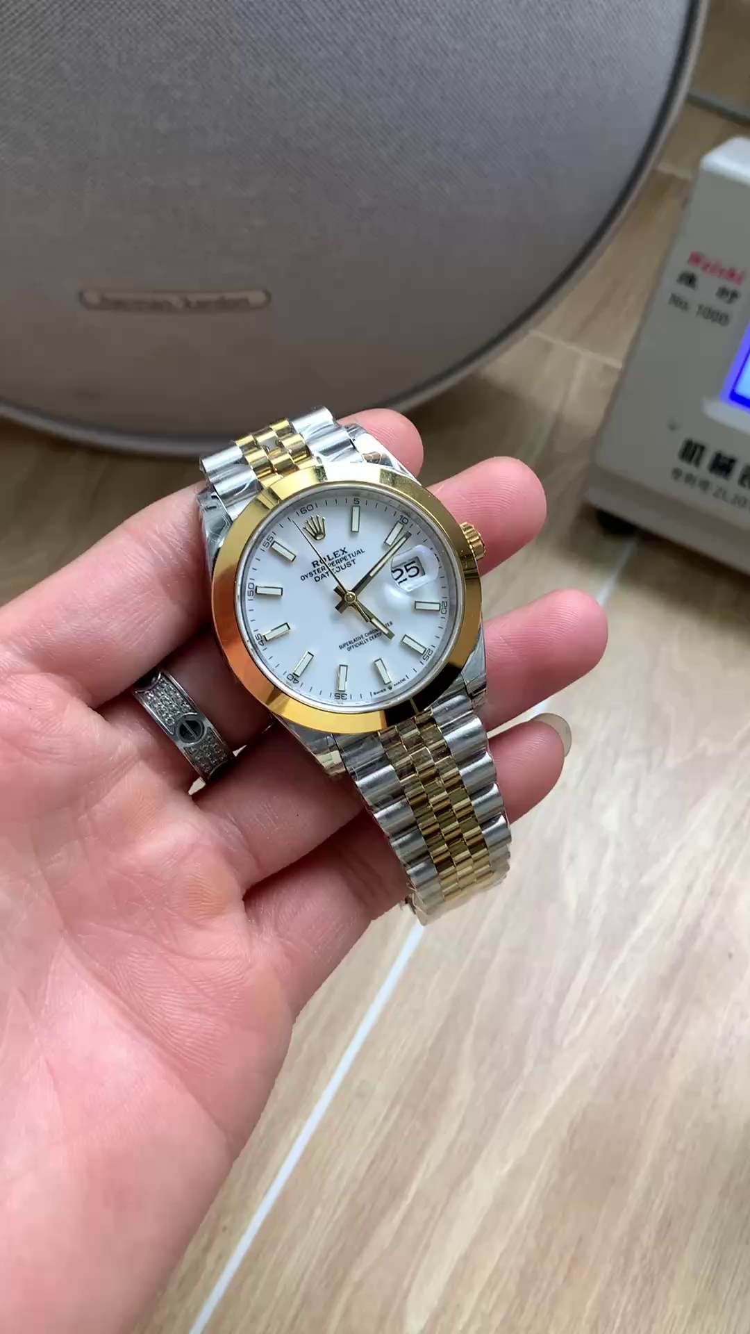 Replica Rolex Datejust 41 Stainless Steel and Yellow Gold M126303 0016 Men's Watch - QualitySwissReplica
