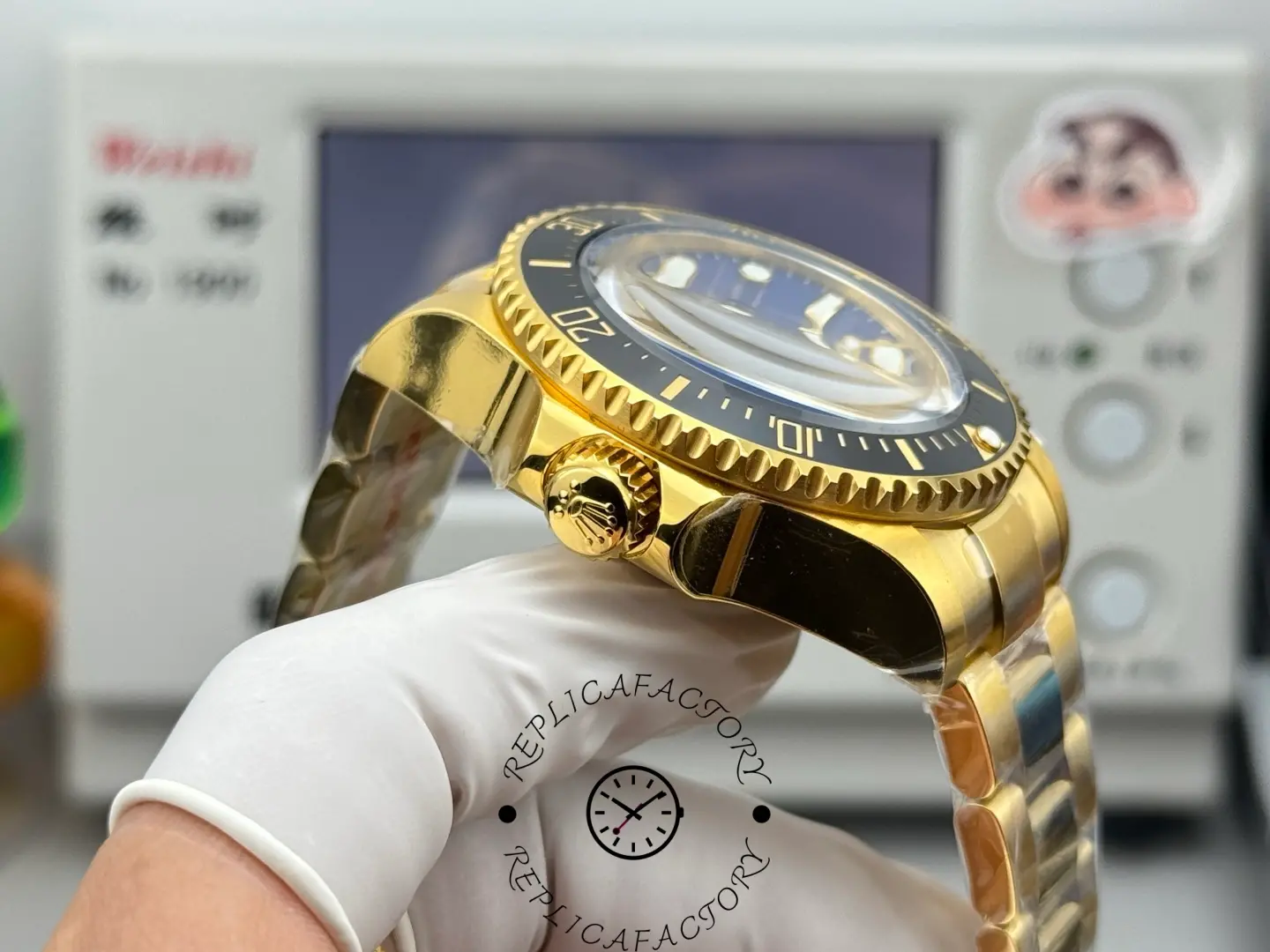 Replica Rolex Deepsea 136668 18k Black Ceramic Bezel 43MM 1:1 Clone - QualitySwissReplica