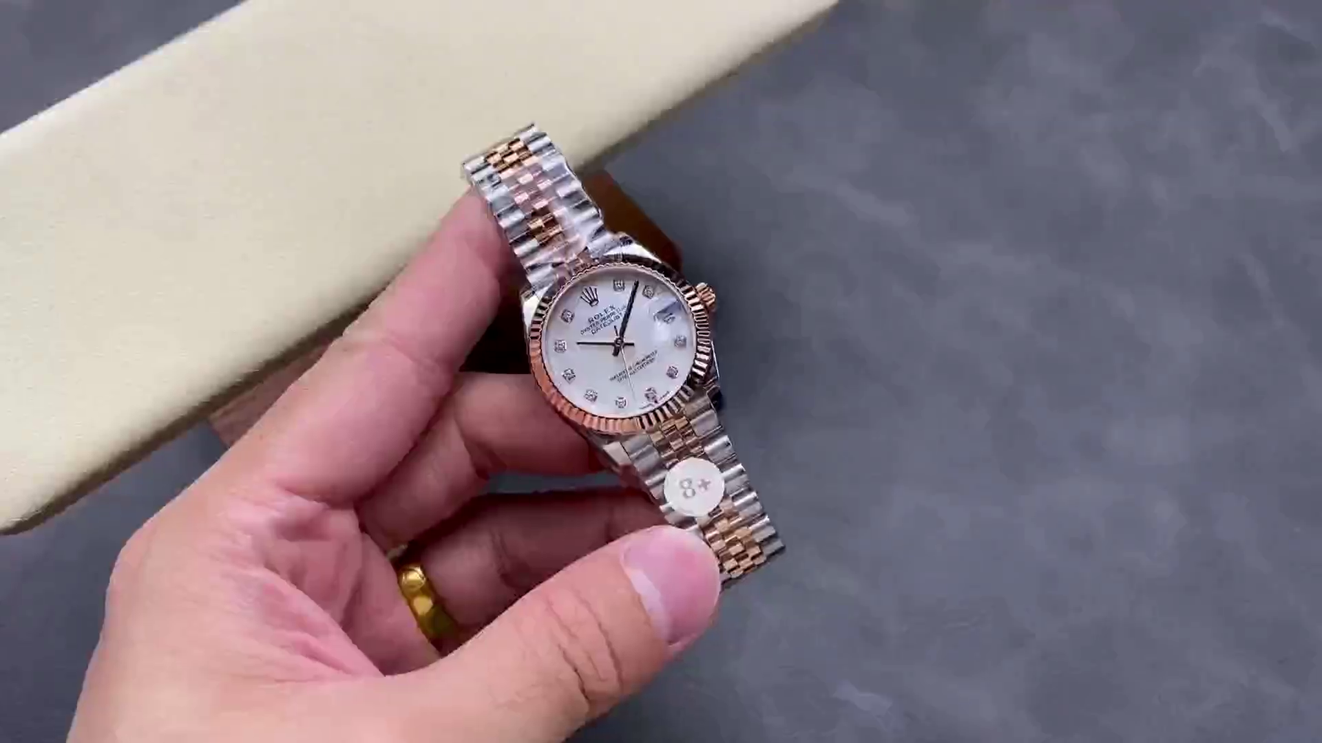 Replica Rolex Datejust 31 Diamonds Jubilee Bracelet 278271 0026 Women's Watch - QualitySwissReplica