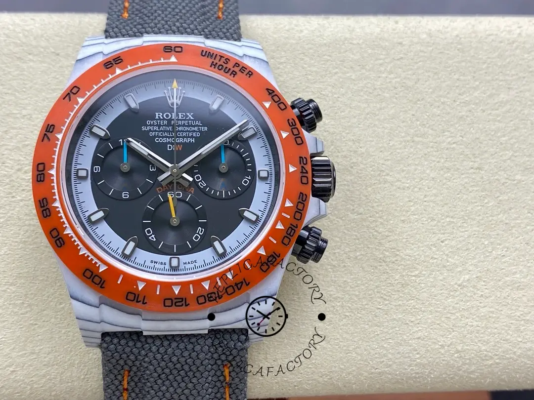 Replica Rolex Daytona Cosmograph DiW Ocellaris Quartz Fibre 40mm Mens Watch - QualitySwissReplica