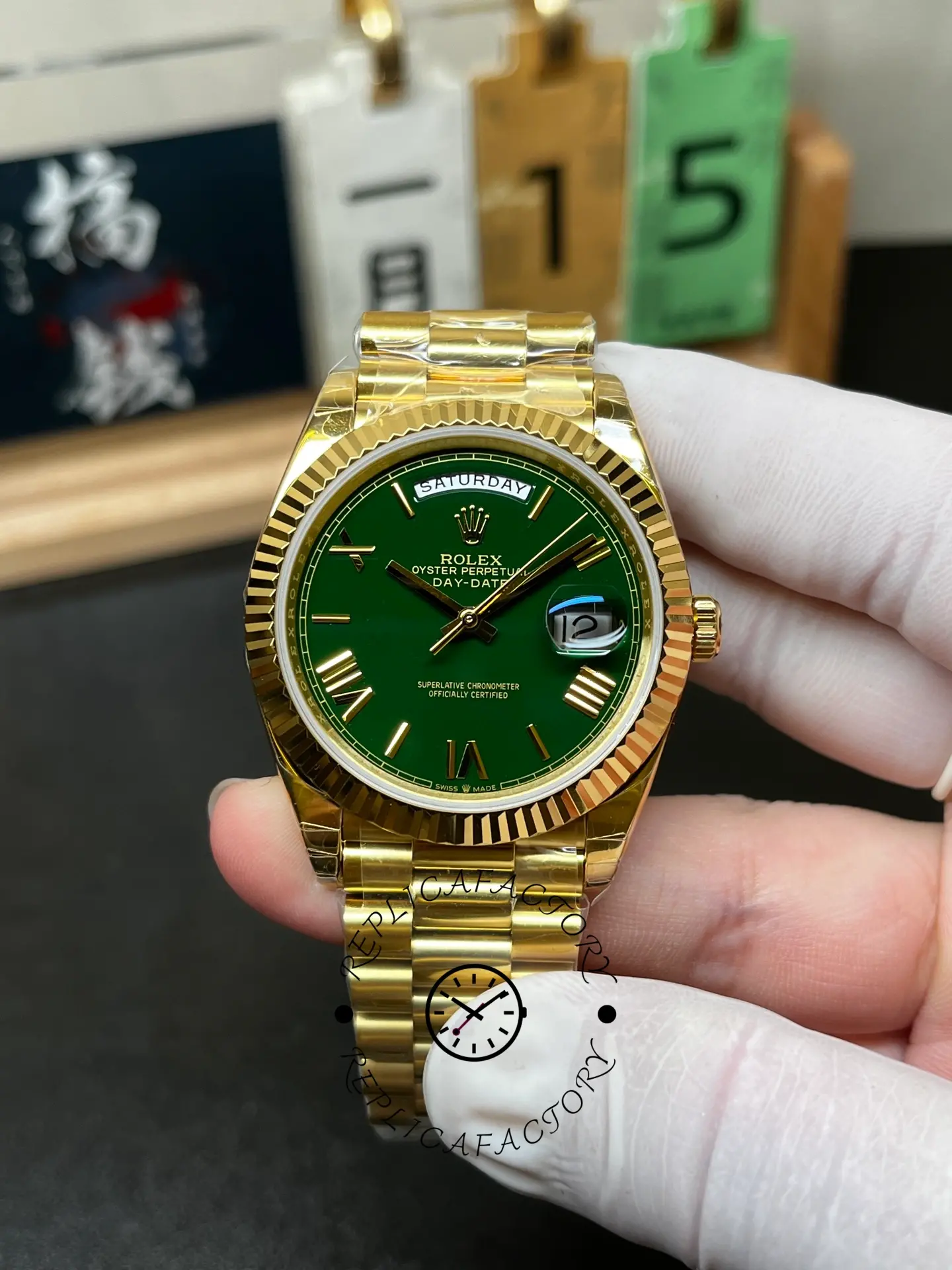 Replica Rolex Day Date 40 President 228238 0061 - QualitySwissReplica