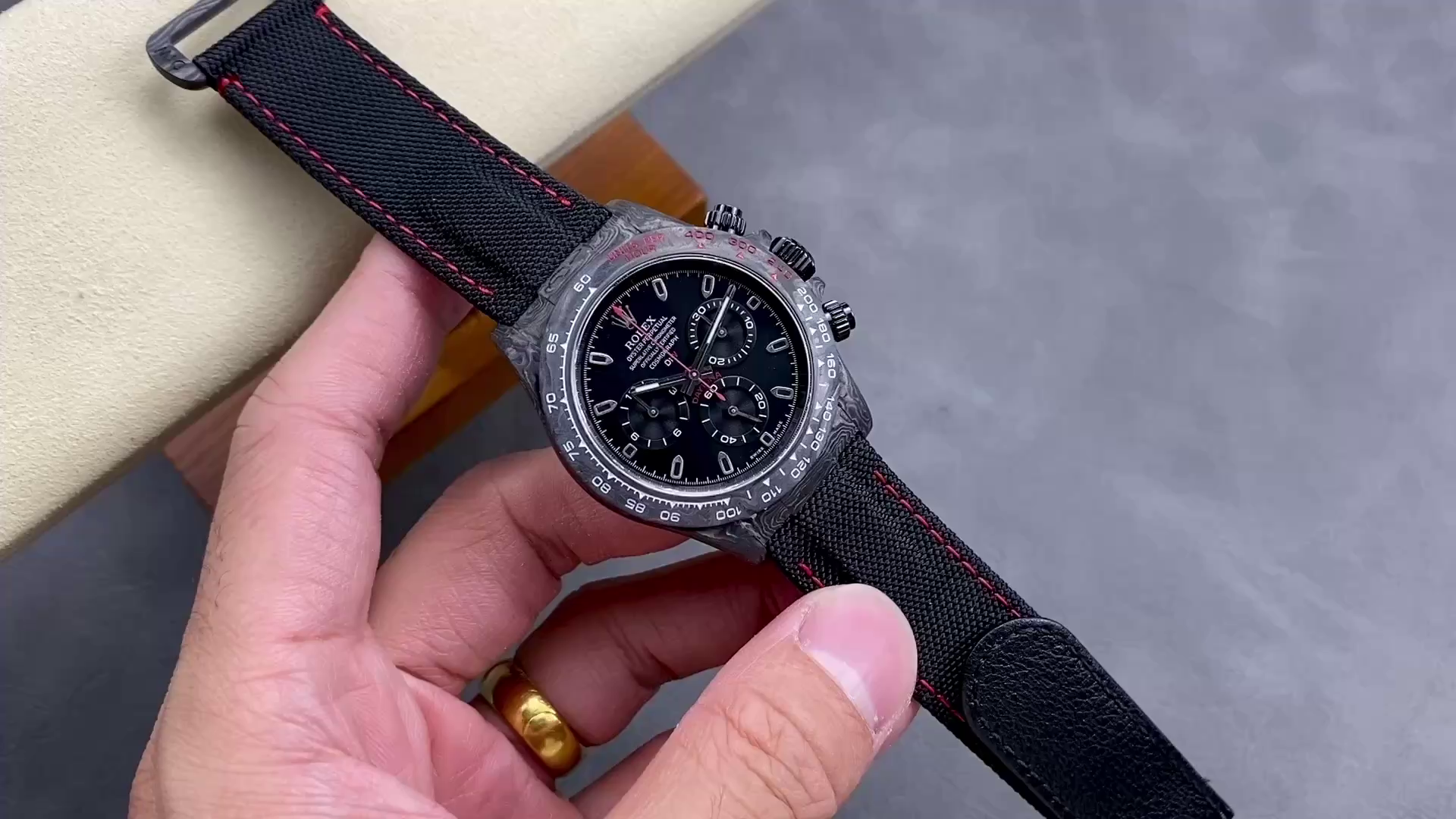 Replica Rolex Daytona Cosmograph DIW Speedster Limited Edition Carbon Fiber Artificial Fiber 40mm - QualitySwissReplica