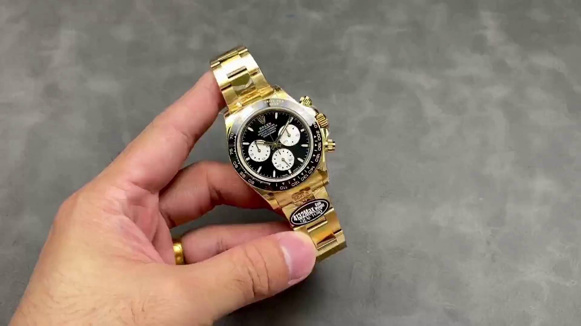 Replica Rolex Daytona 40 Yellow Gold Le Mans 100th Anniversary 126528LN 0001 - QualitySwissReplica