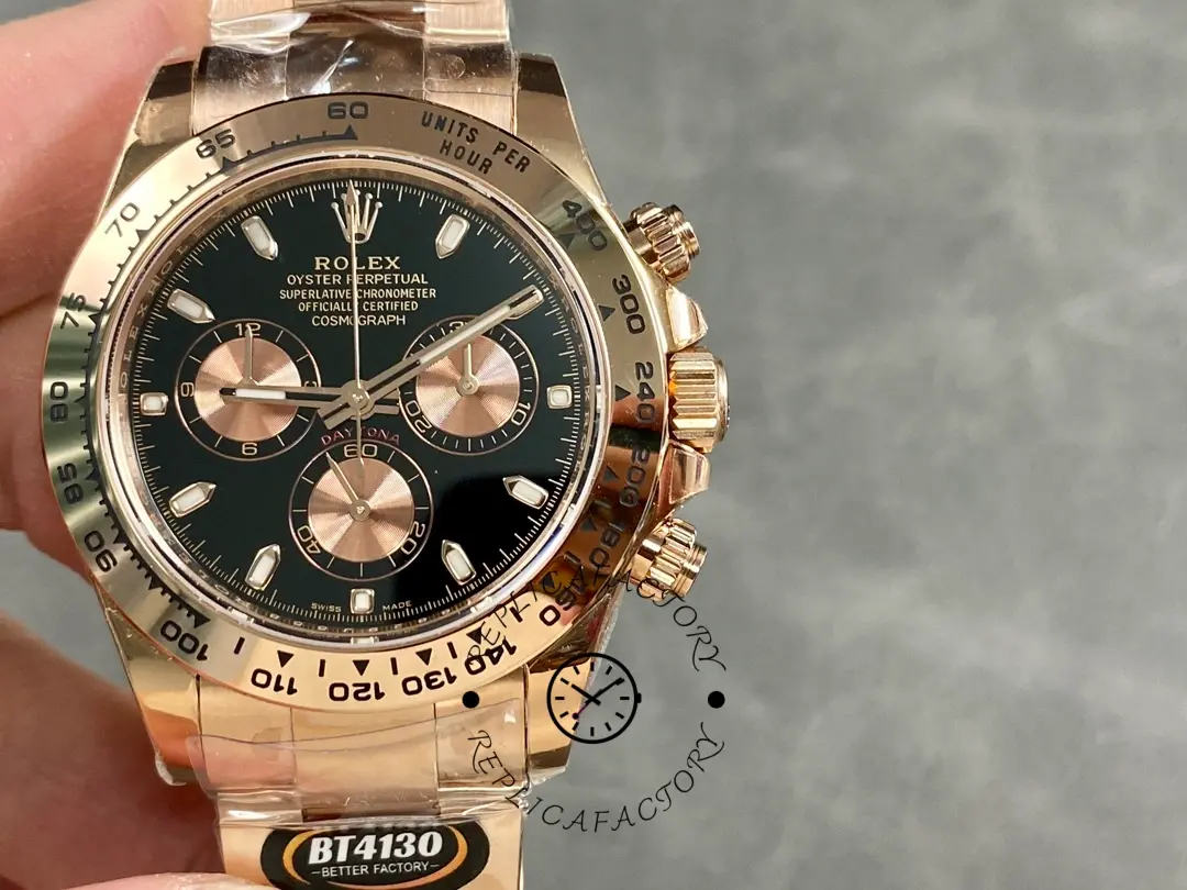 Replica Rolex Daytona 126505 0001 Black Dial Oyster Bracelet - QualitySwissReplica