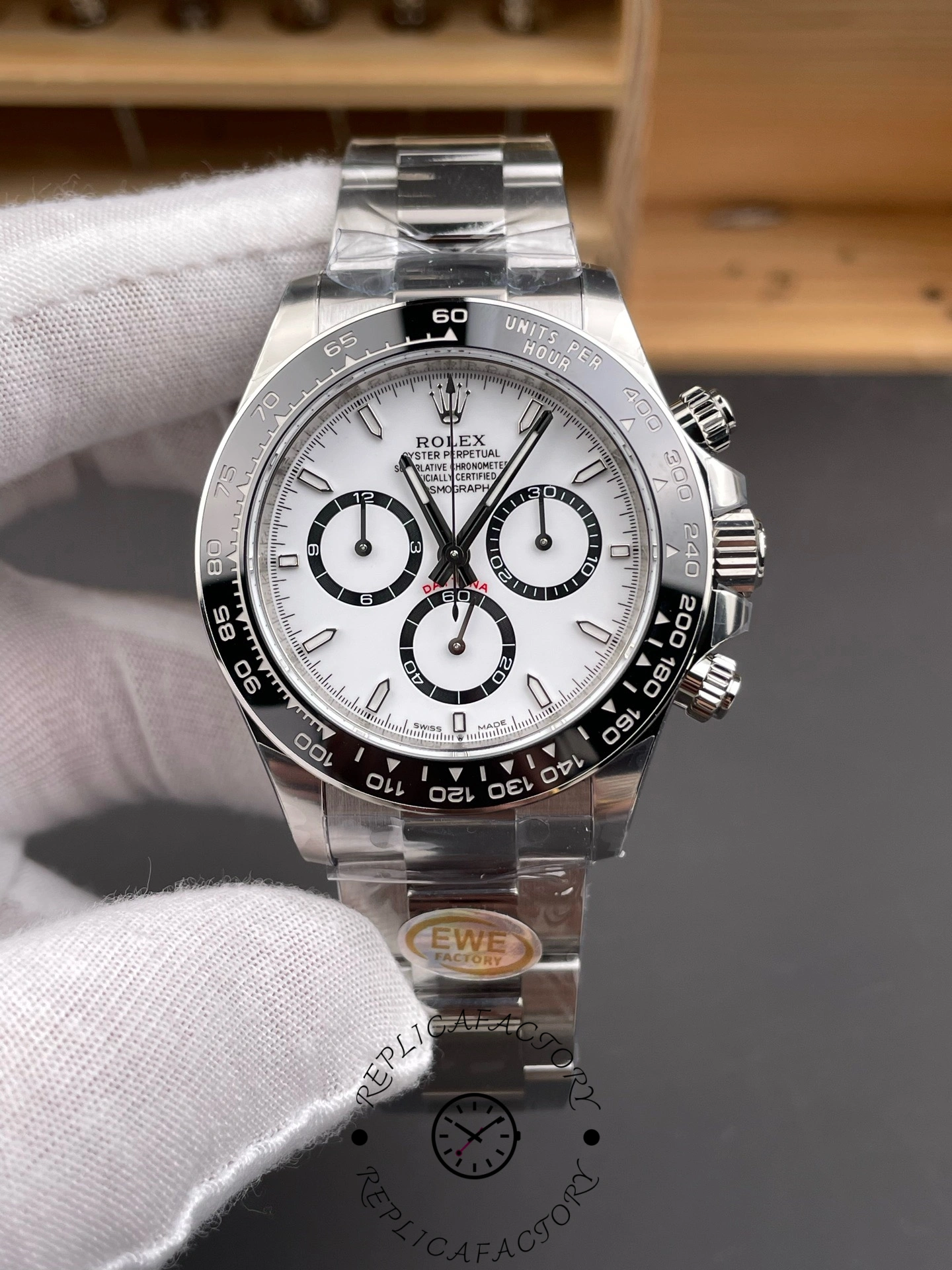 Replica Rolex Cosmograph Daytona Oyster Oystersteel M126500ln 0001 40mm - QualitySwissReplica