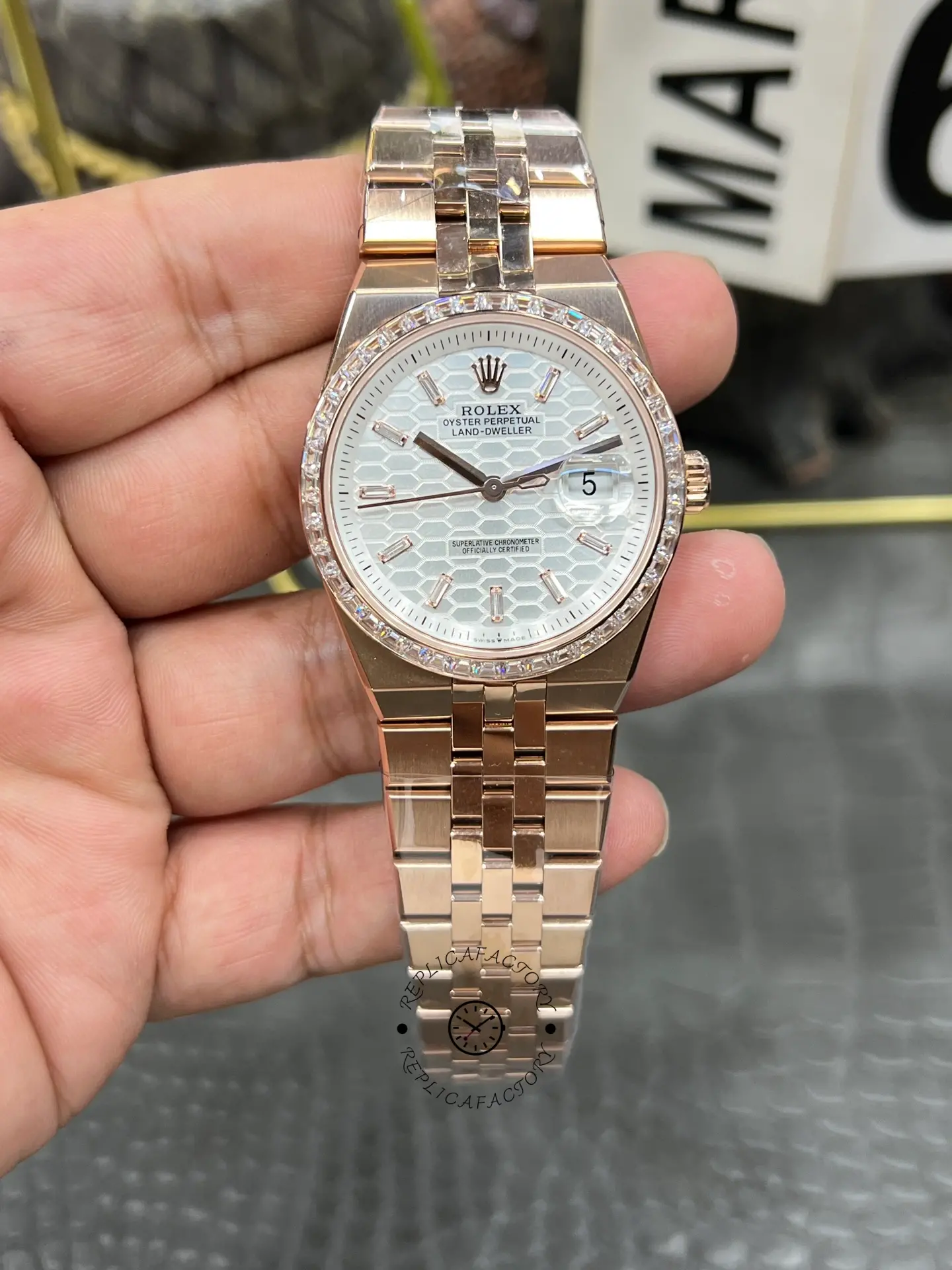 Replica 2025 Rolex Land Dweller m127385tbr 0003 - QualitySwissReplica
