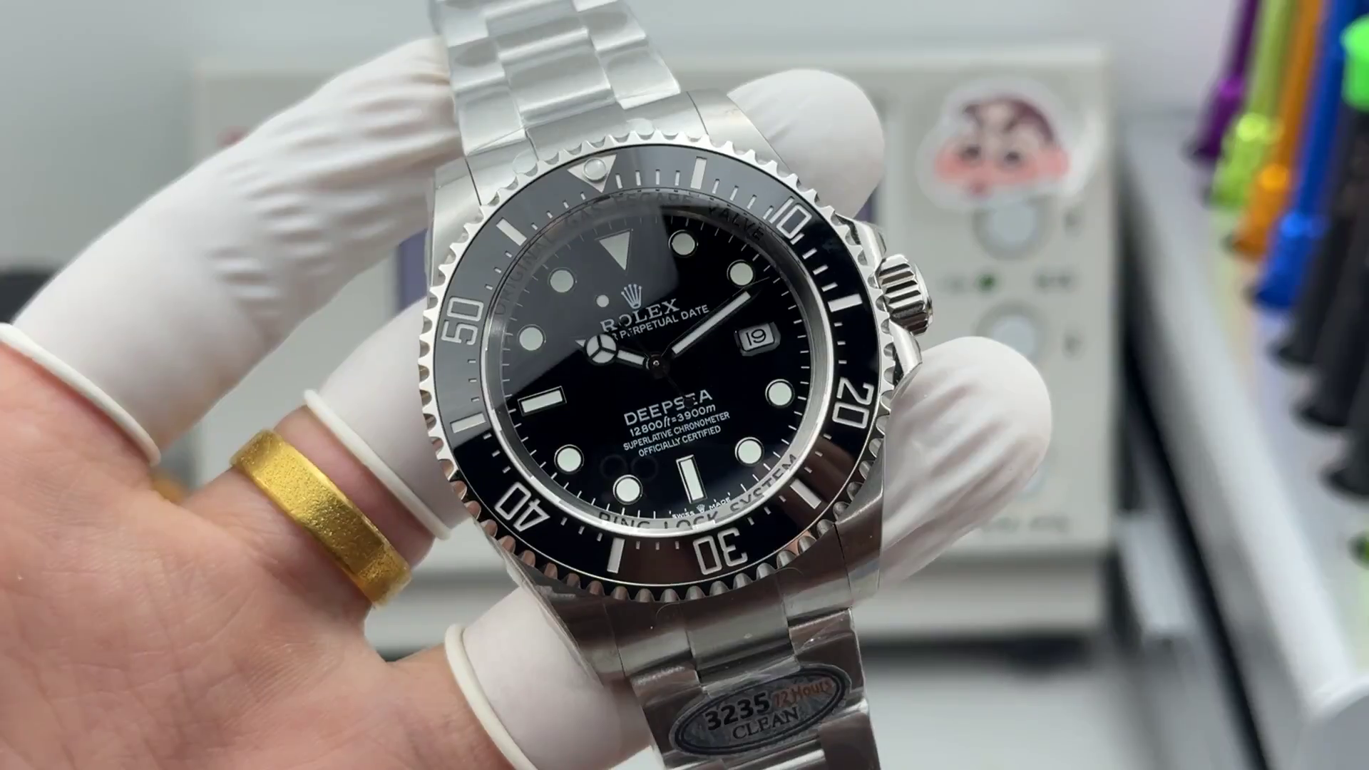 Replica Rolex Sea-Dweller 126600 0002 43mm Black Dial Watch - QualitySwissReplica