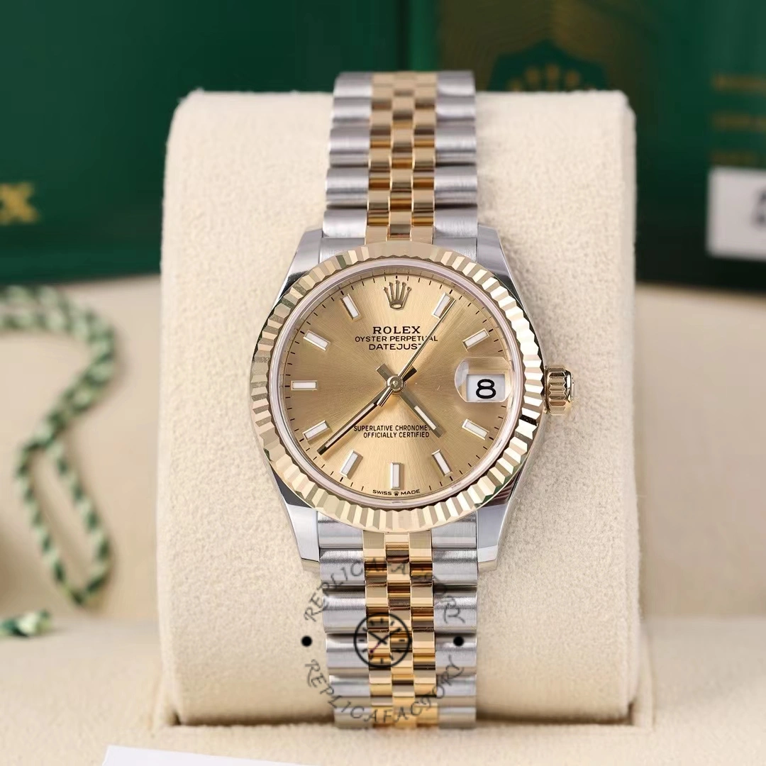 Replica Rolex Datejust 31 Champagne Dial 278273 0014 Women's Watch - QualitySwissReplica
