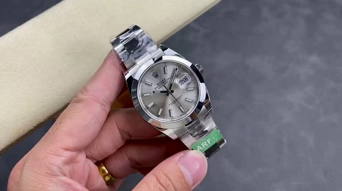 Replica Rolex Datejust 41 Silver Dial 126300 0003 Silver Men's Watch - QualitySwissReplica