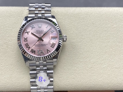 Replica Rolex Datejust 31 Pink Dial Diamond VI 278274 0024 Women's Watch - QualitySwissReplica