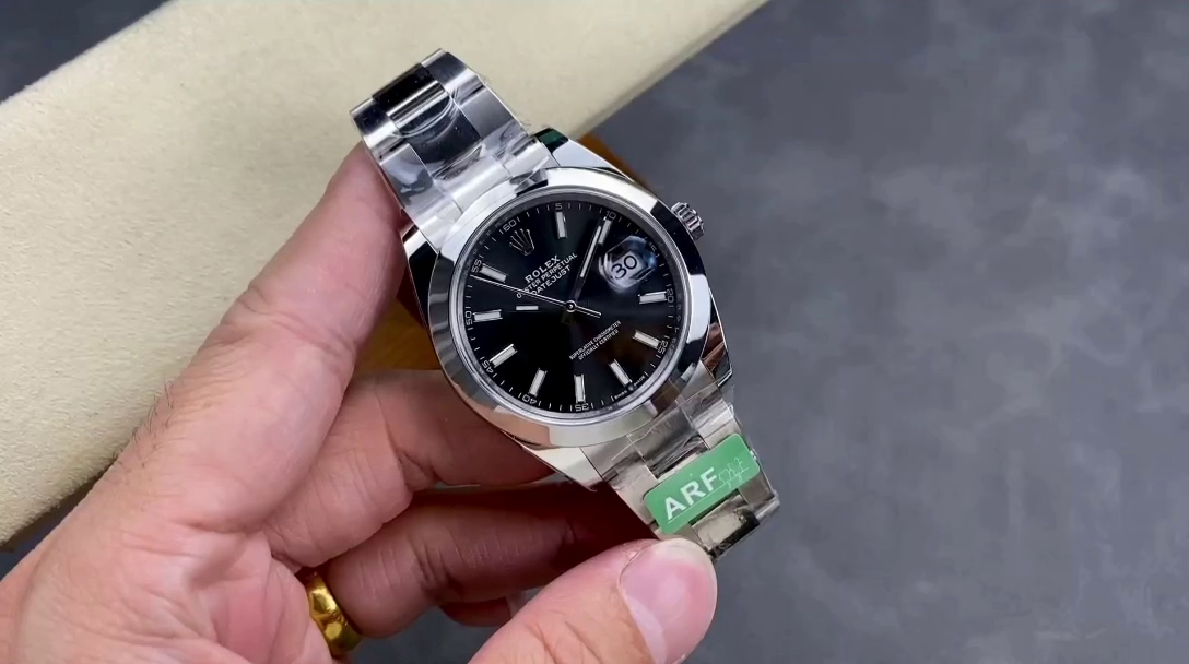 Replica Rolex Datejust 41 Stainless Steel Slate Dial M126300 0007 Men's Watch - QualitySwissReplica