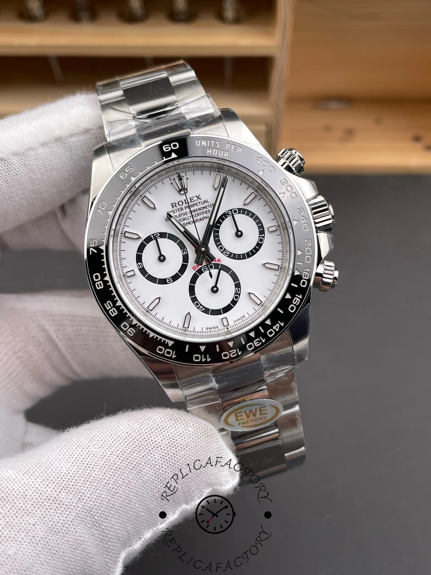 Replica Rolex Cosmograph Daytona Oyster Oystersteel M126500ln 0001 40mm - QualitySwissReplica