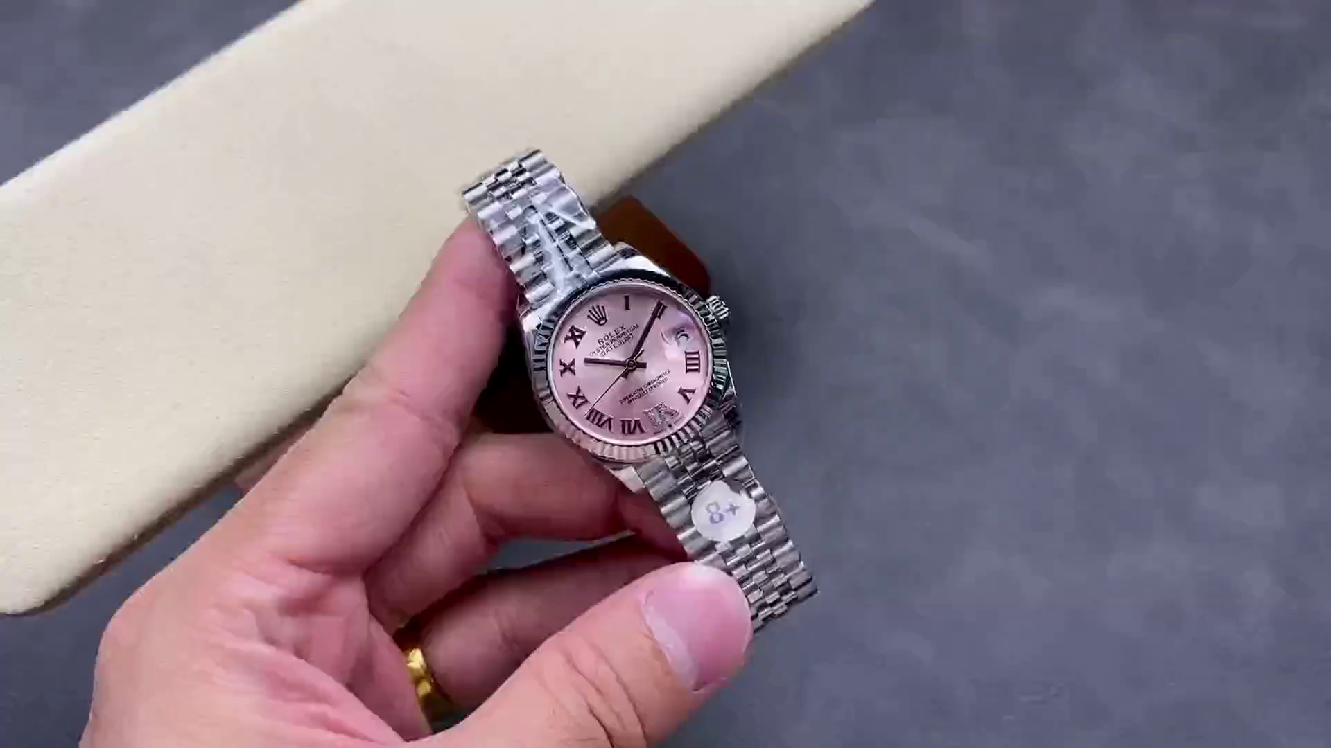 Replica Rolex Datejust 31 Pink Dial Diamond VI 278274 0024 Women's Watch - QualitySwissReplica
