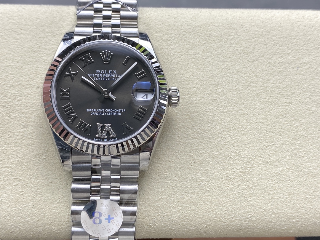Replica Rolex Datejust 31 278274 0022 Oystersteel and White Gold Womens Watch - QualitySwissReplica