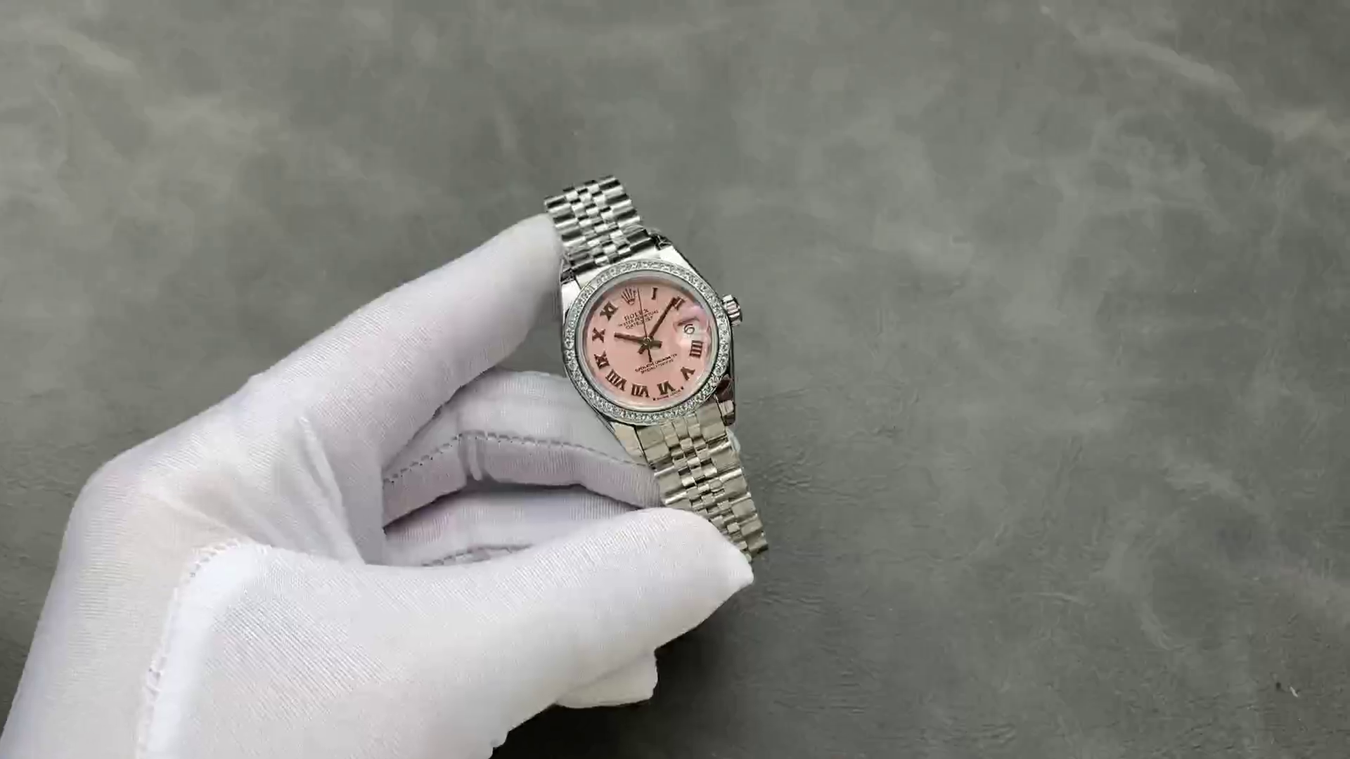 Replica Rolex Datejust 28 Pink Roman Jubilee 279384RBR 0005 Women's Watch - QualitySwissReplica