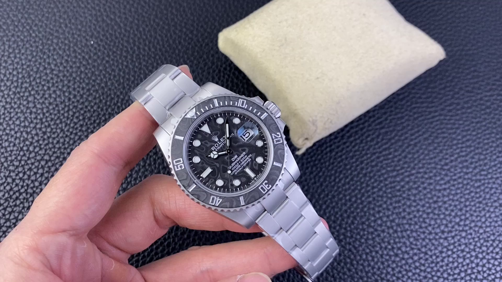 Replica Custom Rolex Submariner Carbon Fiber - QualitySwissReplica