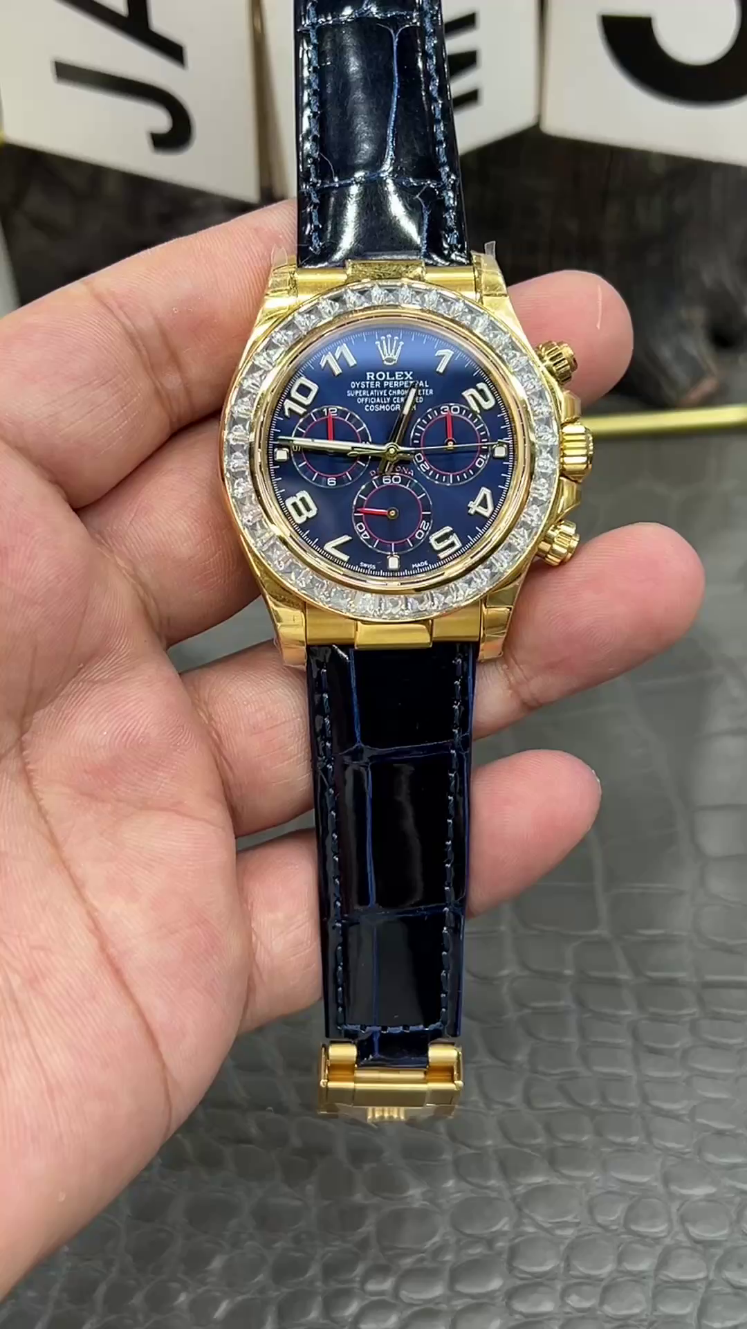 Replica Rolex Daytona 116518 Diamond Edition - QualitySwissReplica