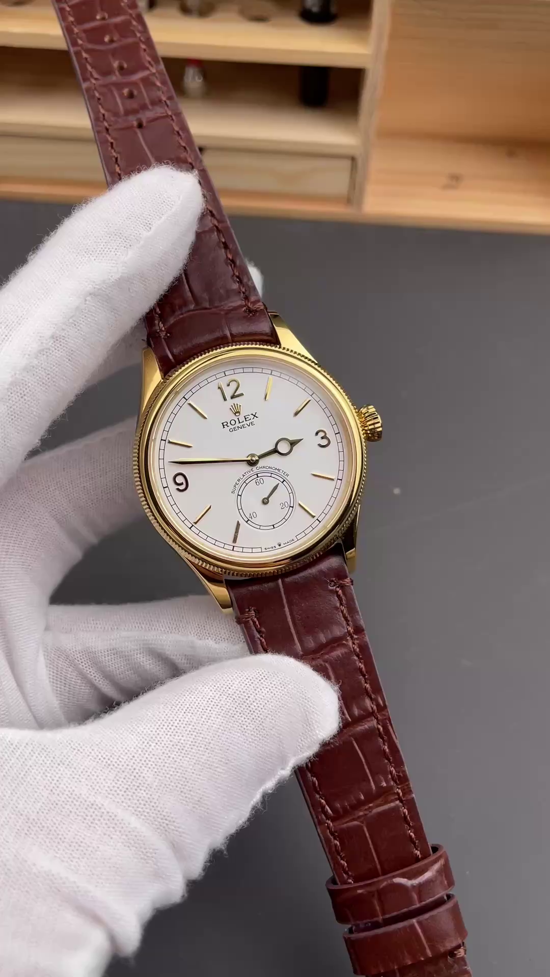 Replica Rolex 1908 Yellow Gold 52508 0006 39 mm Watch - QualitySwissReplica