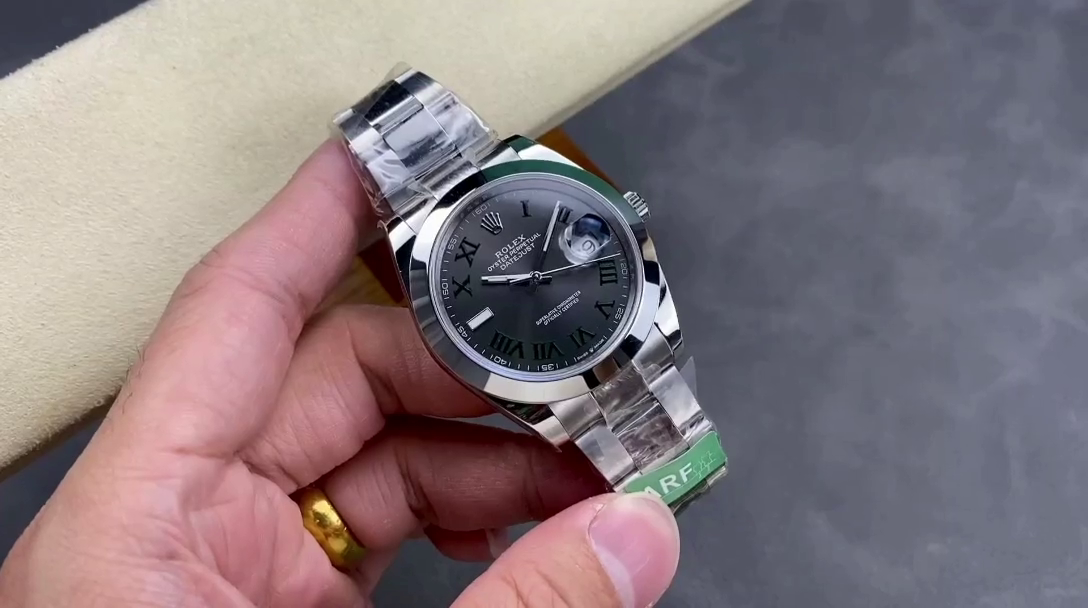 Replica Rolex Datejust 41 Oyster Stainless Steel Slate M126300 0013 Men's Watch - QualitySwissReplica