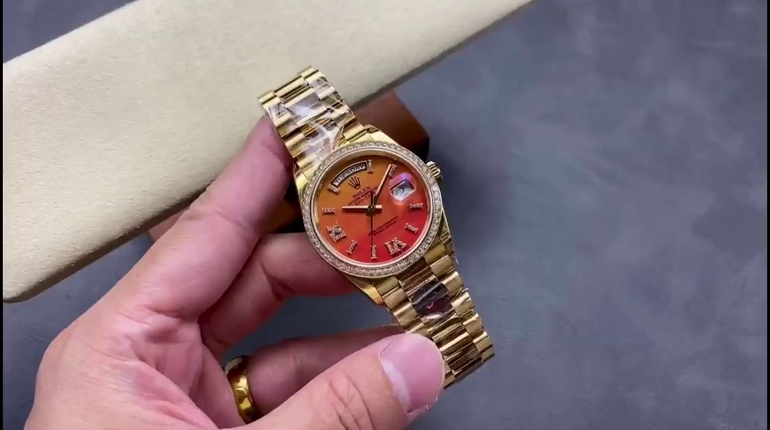 Replica Rolex Day Date 36 President Bracelet 128348RBR 0049 Unisex Watch - QualitySwissReplica