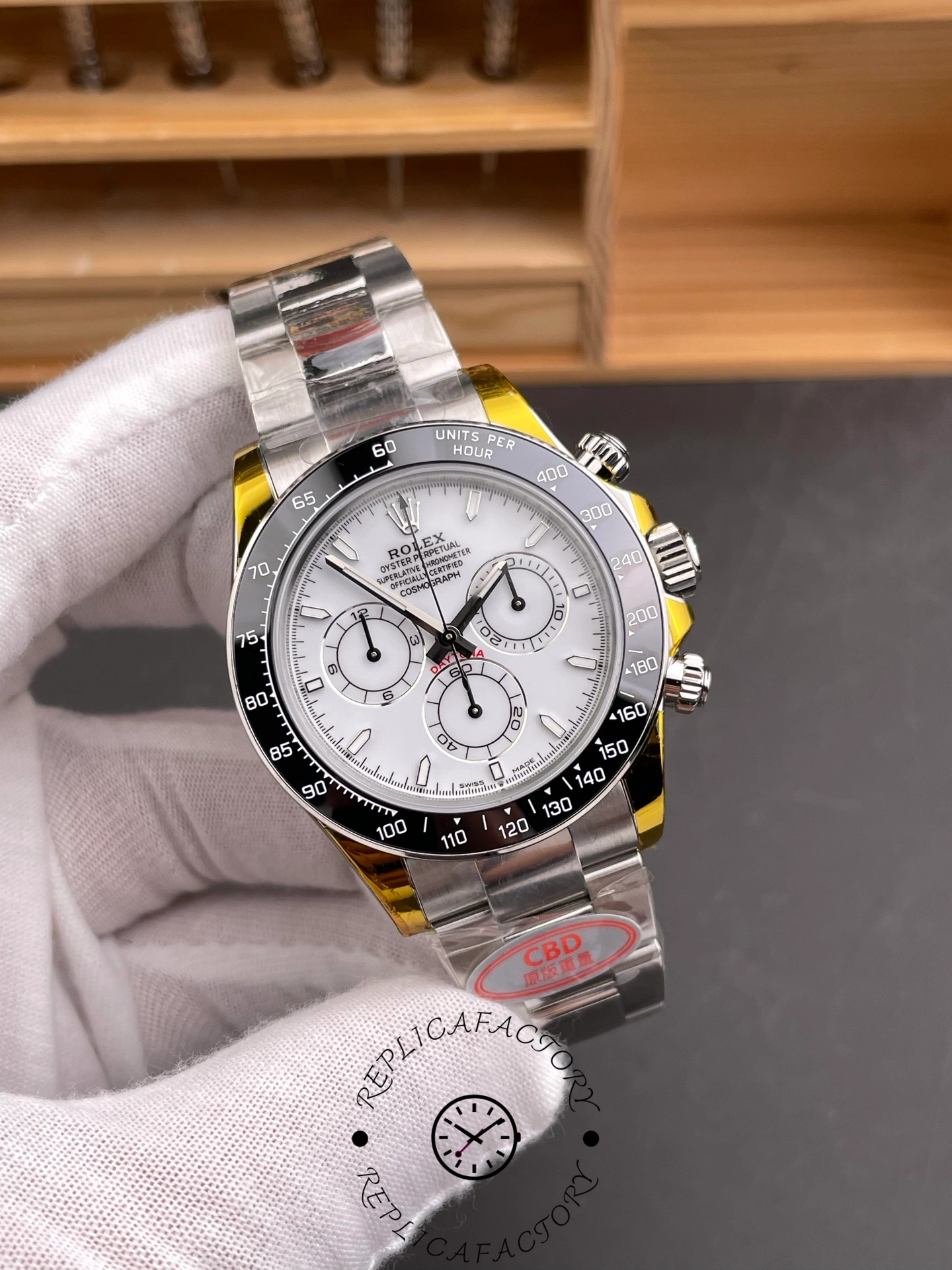 Replica 1:1 Rolex Daytona 126502 Platinum Rolesium White Grand Feu Enamel Dial 2026 - QualitySwissReplica