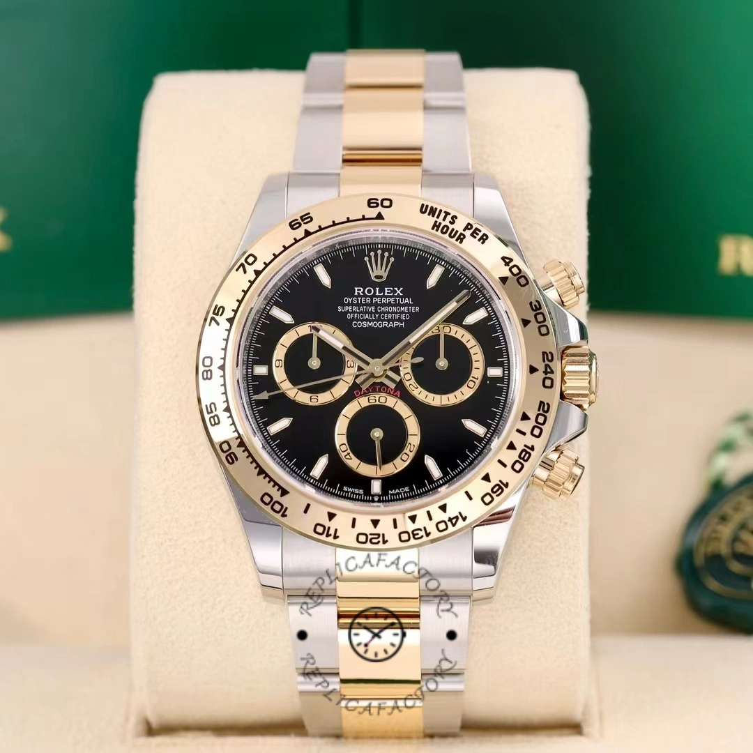Replica Rolex Cosmograph Daytona 40mm Oystersteel and 18k Yellow Gold 126503 0003 - QualitySwissReplica