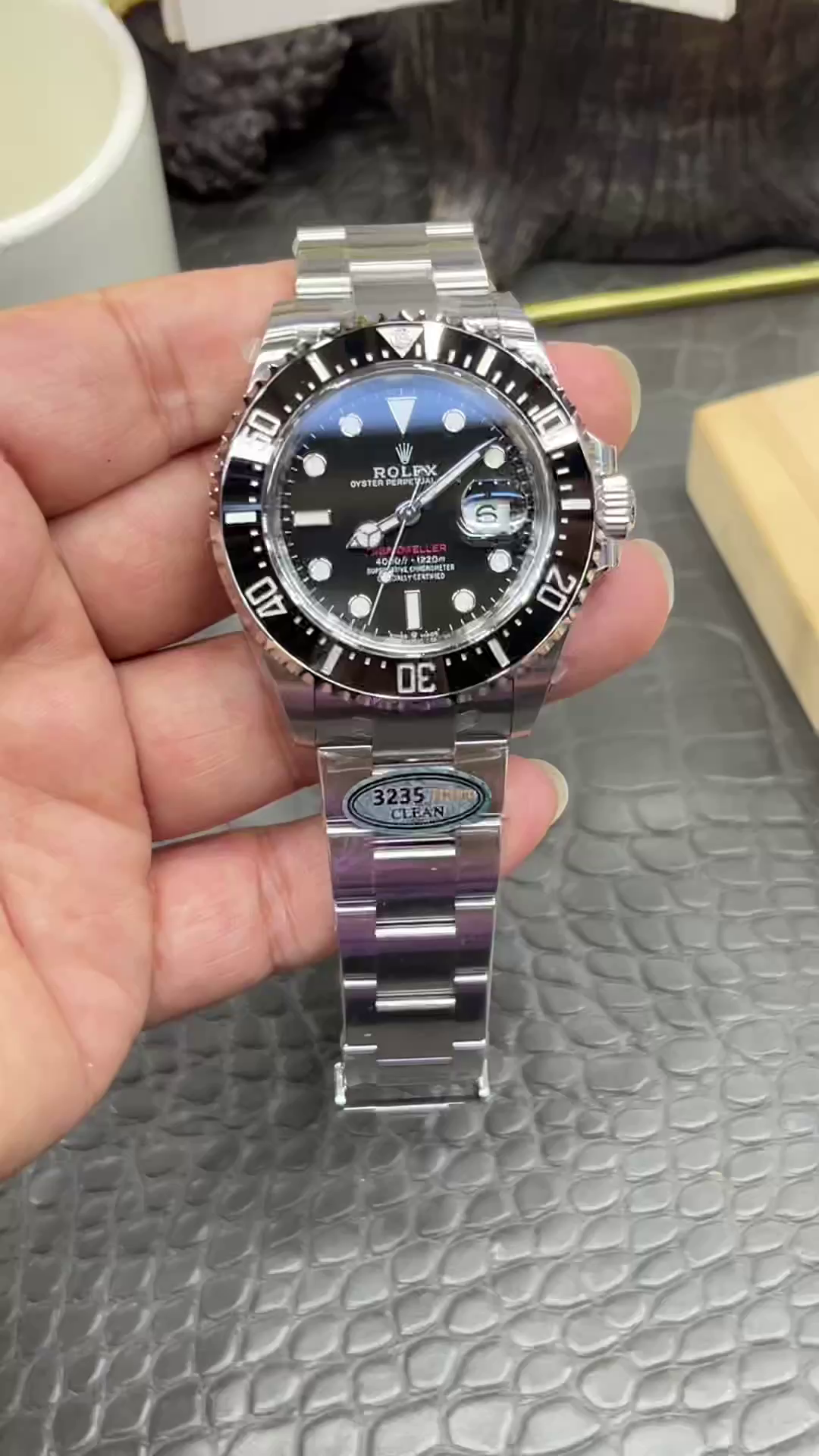 Replica Rolex Sea-Dweller 126600 0002 43mm Black Dial Watch - QualitySwissReplica