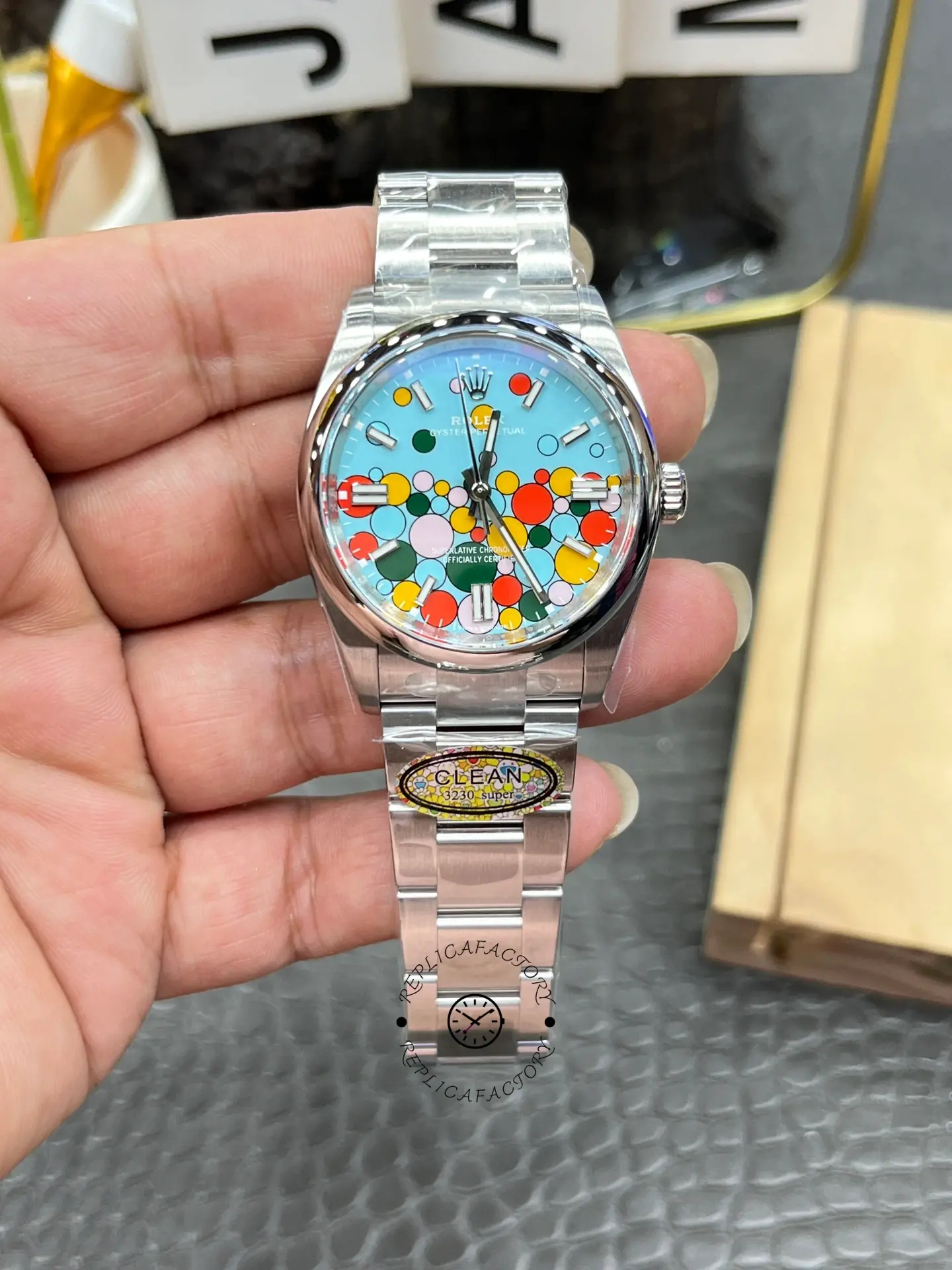 Replica Rolex Oyster Perpetual 36 m126000 0009 Women's Watch - QualitySwissReplica