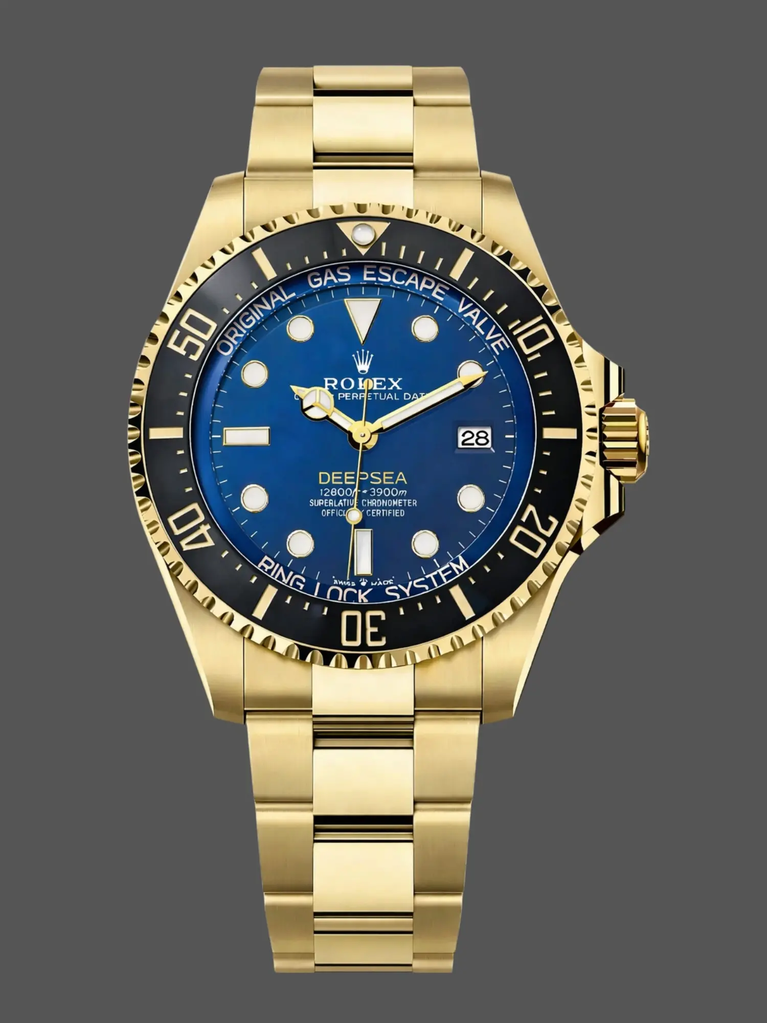 Replica Rolex Deepsea 136668 18k Black Ceramic Bezel 43MM 1:1 Clone - QualitySwissReplica