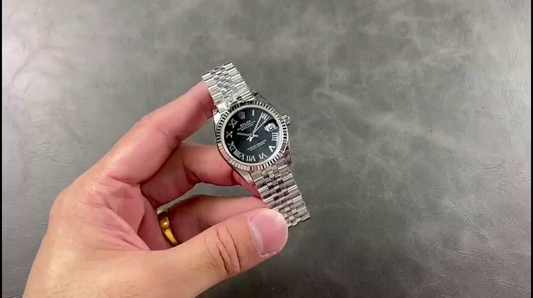 Replica Rolex Datejust 31 Black Dial Jubilee Bracelet 278274 0002 Women's Watch - QualitySwissReplica