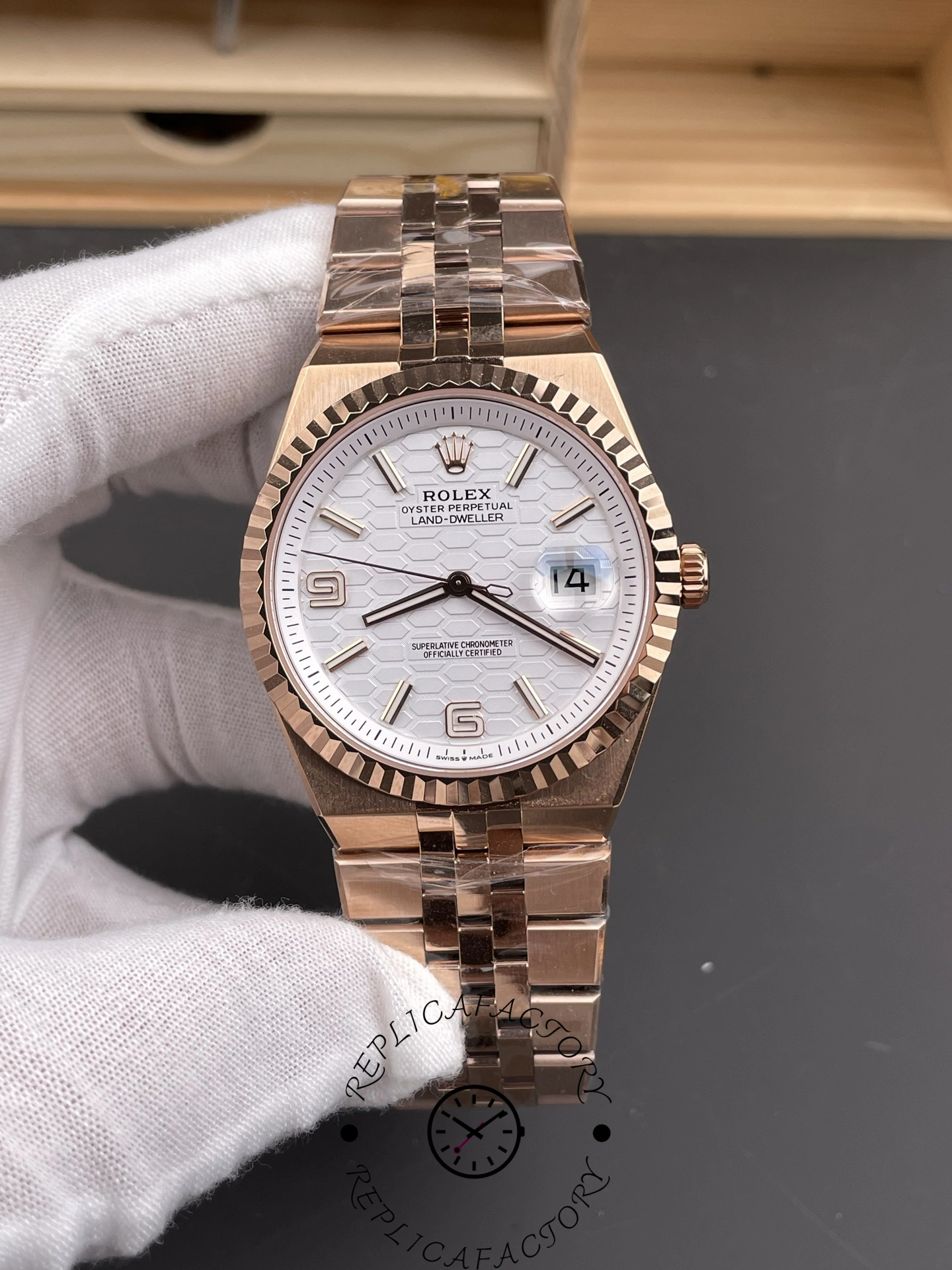 Replica 2025 Rolex Land Dweller M127235 0001 - QualitySwissReplica