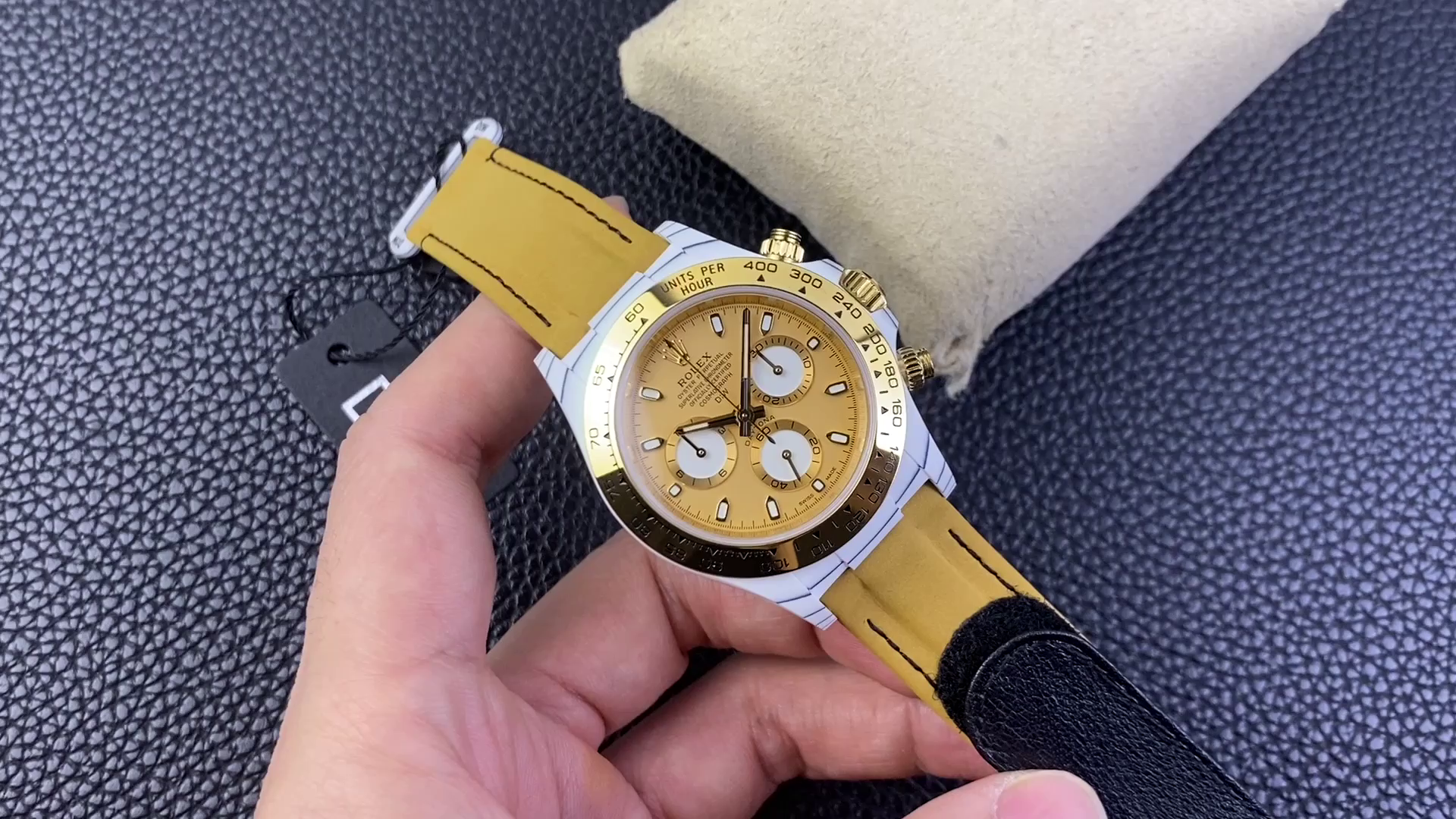 Replica Rolex Cosmograph Daytona DiW Quartz Fiber Luminous Limited Edition 40 mm - QualitySwissReplica