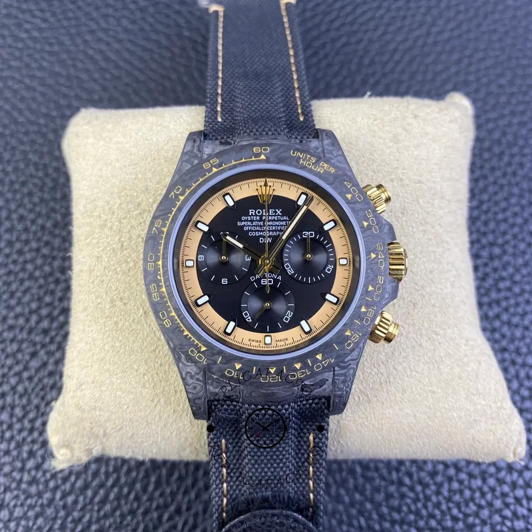 Replica Rolex Cosmograph Daytona DiW Essence Carbon Fiber Luminous Limited Edition - QualitySwissReplica