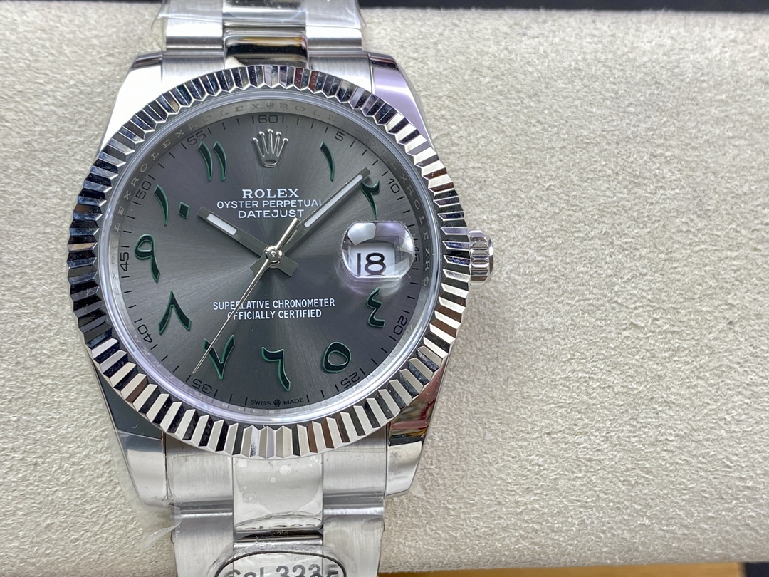 Replica Rolex Datejust 36 DIW Wimbledon Dial Midsize M126234 Unisex Watch - QualitySwissReplica