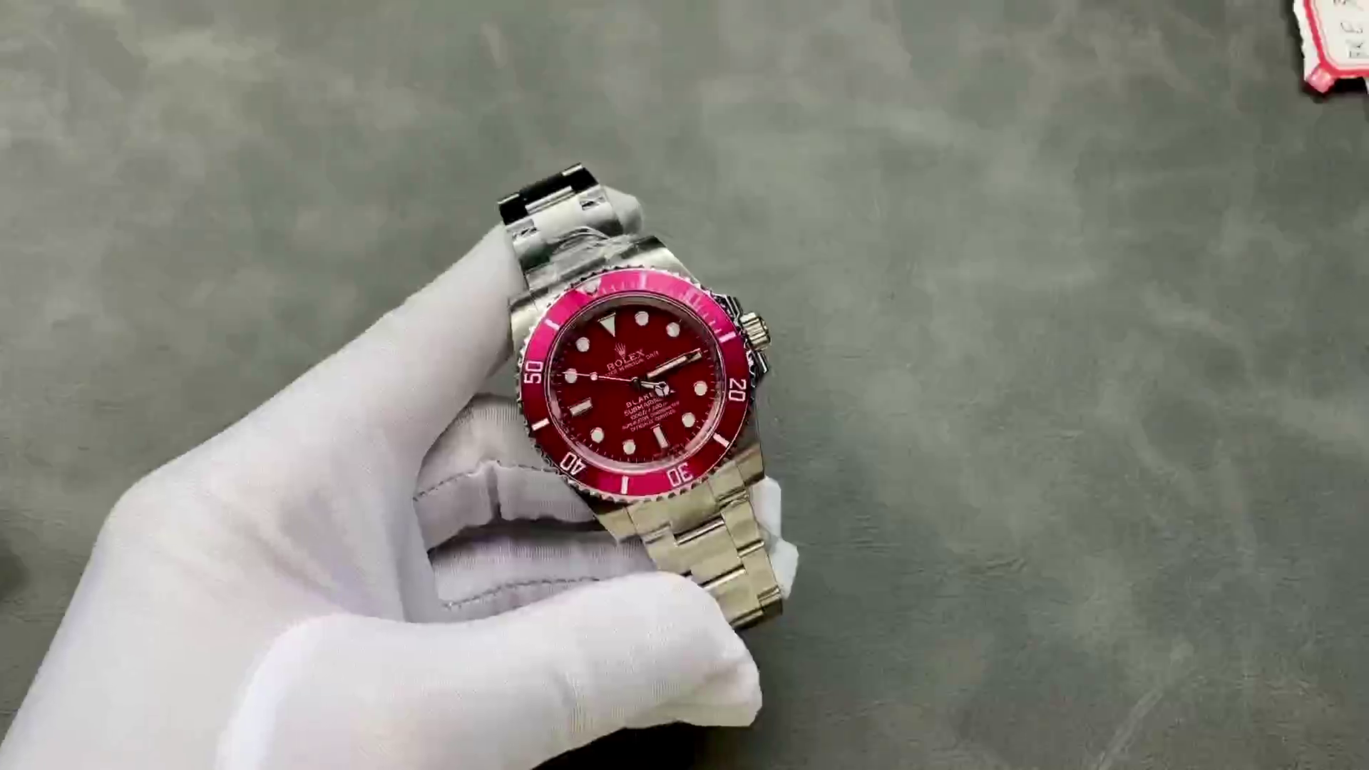 Replica Rolex Blaken Submariner Truckee Red Limited Edition 40MM Mens Watch - QualitySwissReplica
