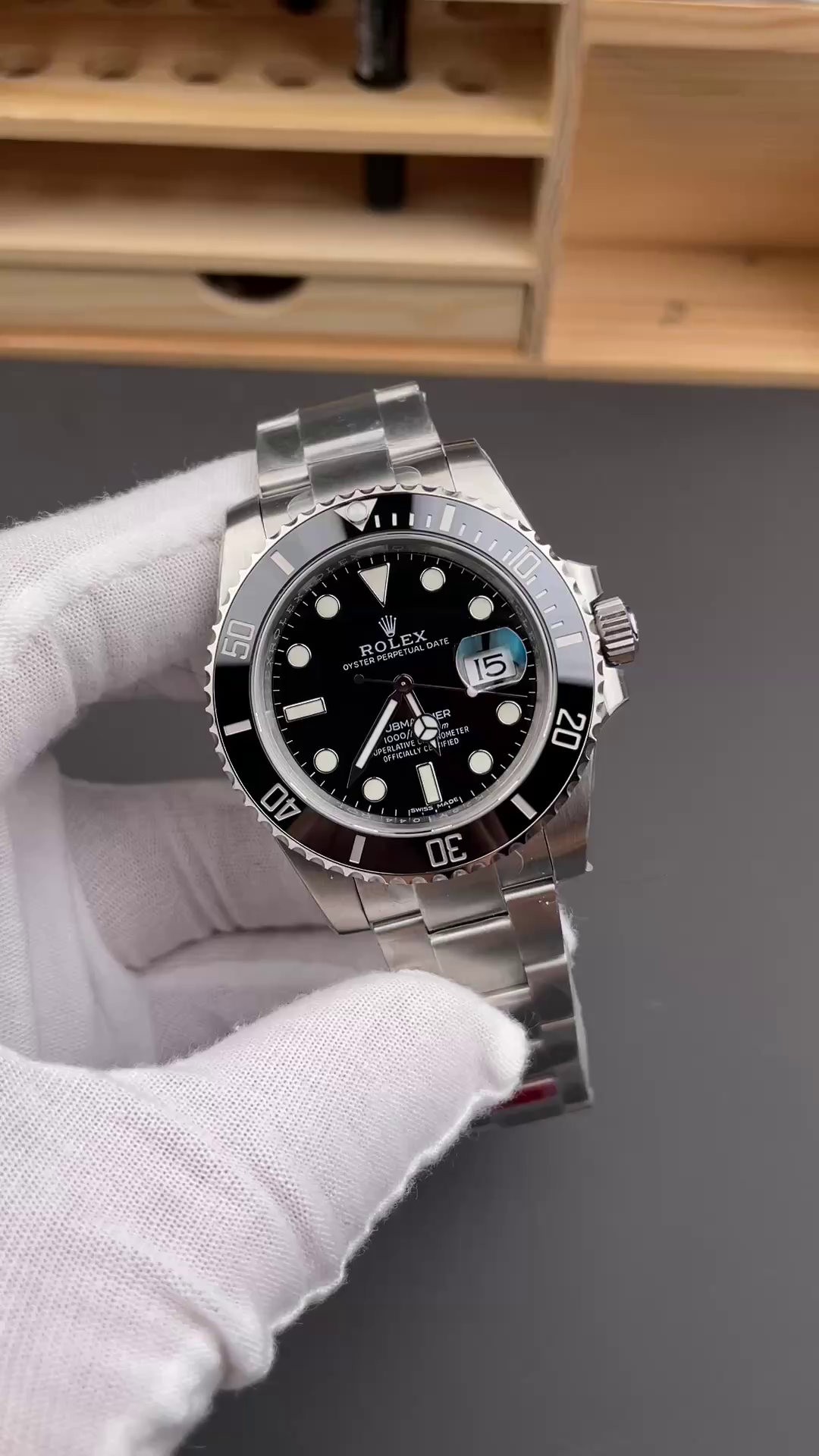 Replica Rolex Submariner 126610LN 0001 Stainless steel Black Dial 41mm Mens Watch - QualitySwissReplica