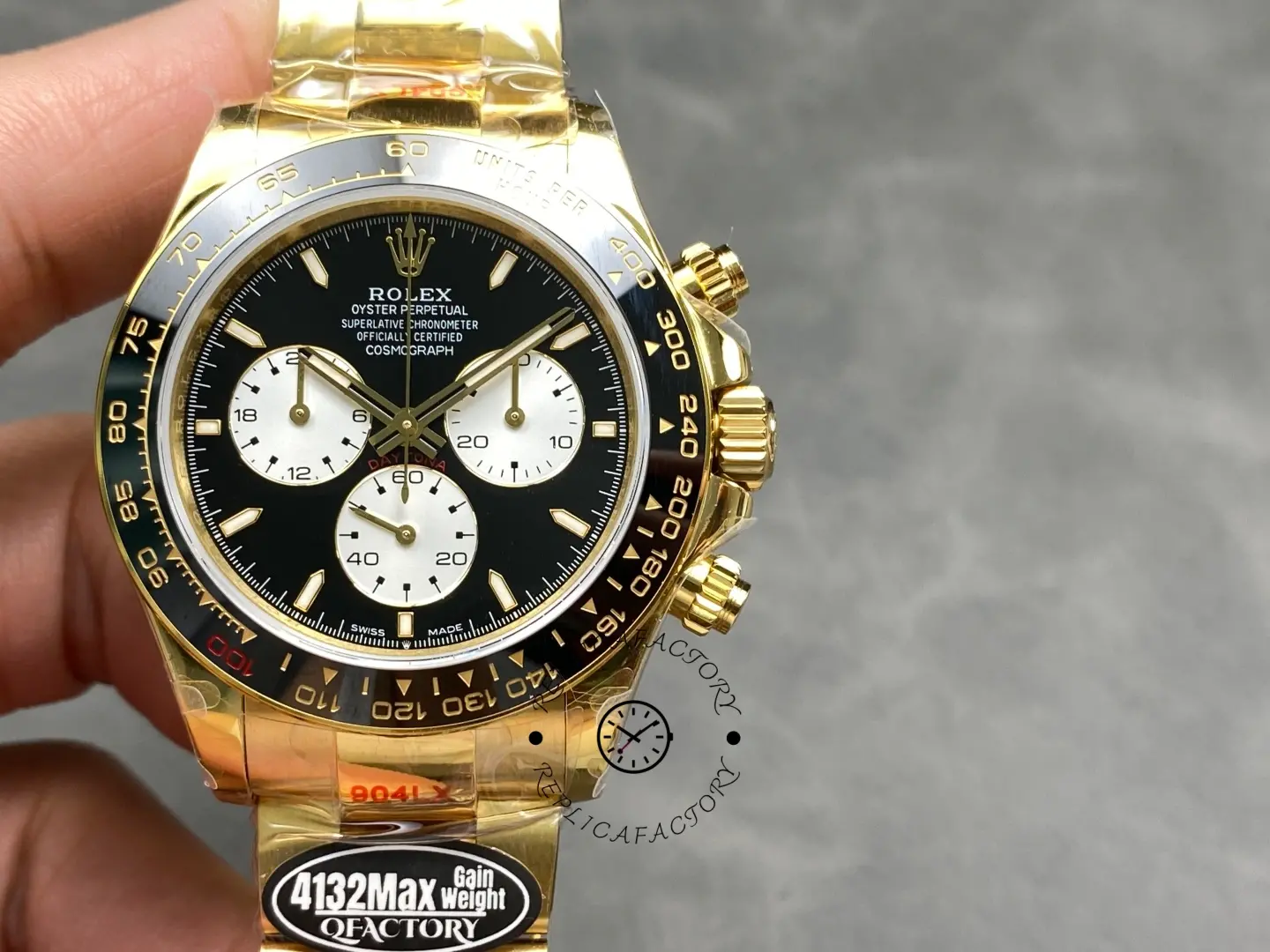 Replica Rolex Daytona 40 Yellow Gold Le Mans 100th Anniversary 126528LN 0001 - QualitySwissReplica